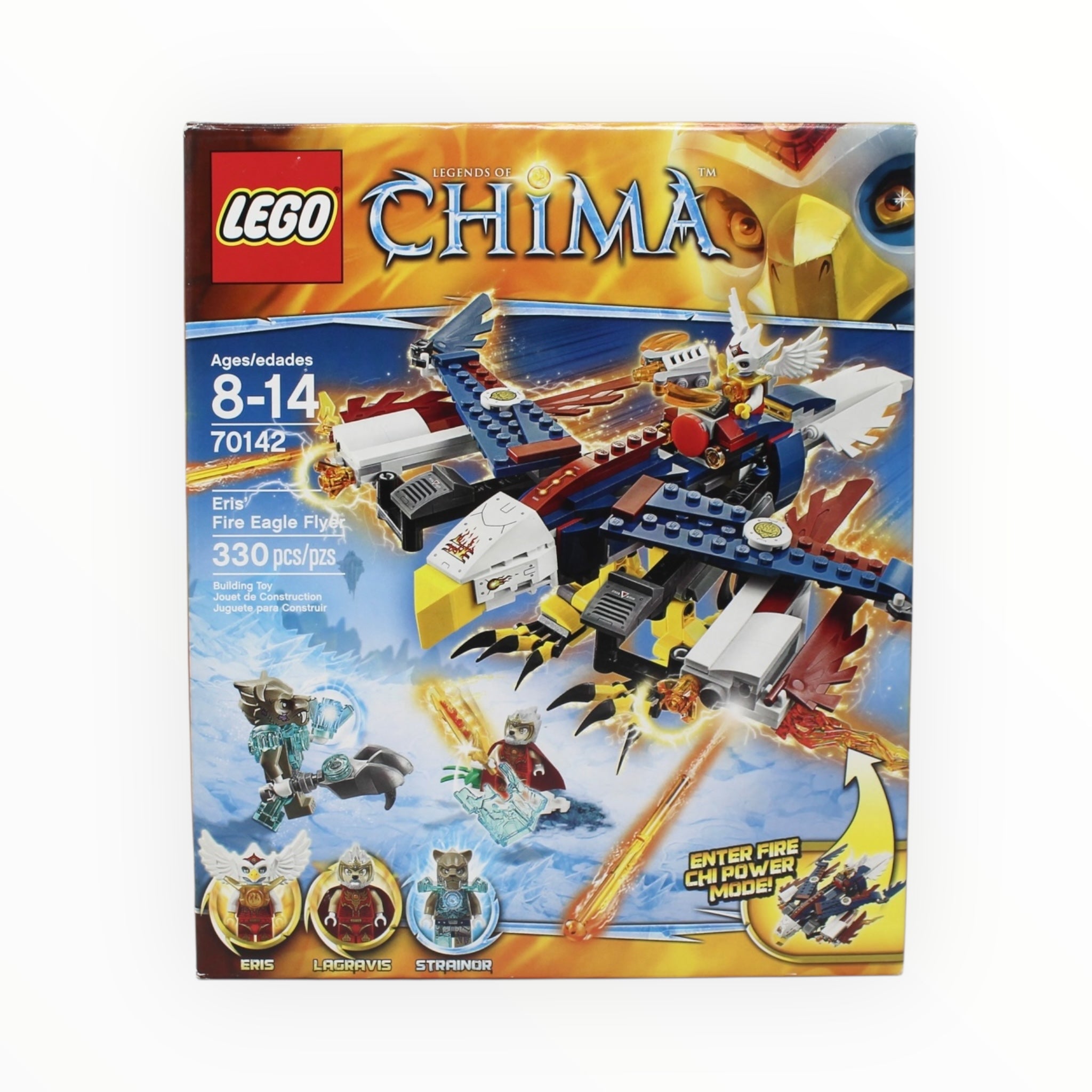 Certified Used Set 70142 Chima Eris’ Fire Eagle Flyer