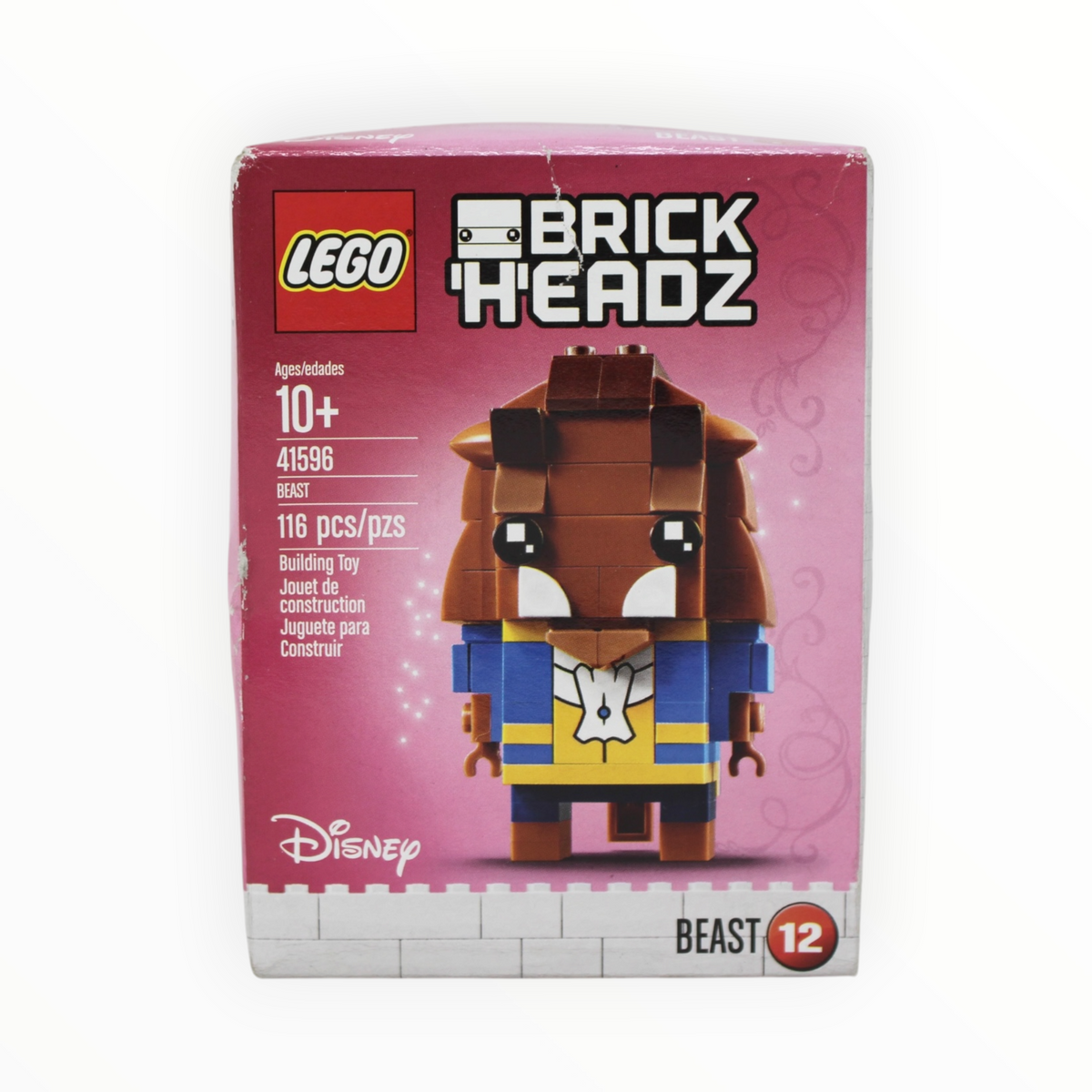 Retired Set 41596 Disney BrickHeadz Beast (some box damage)