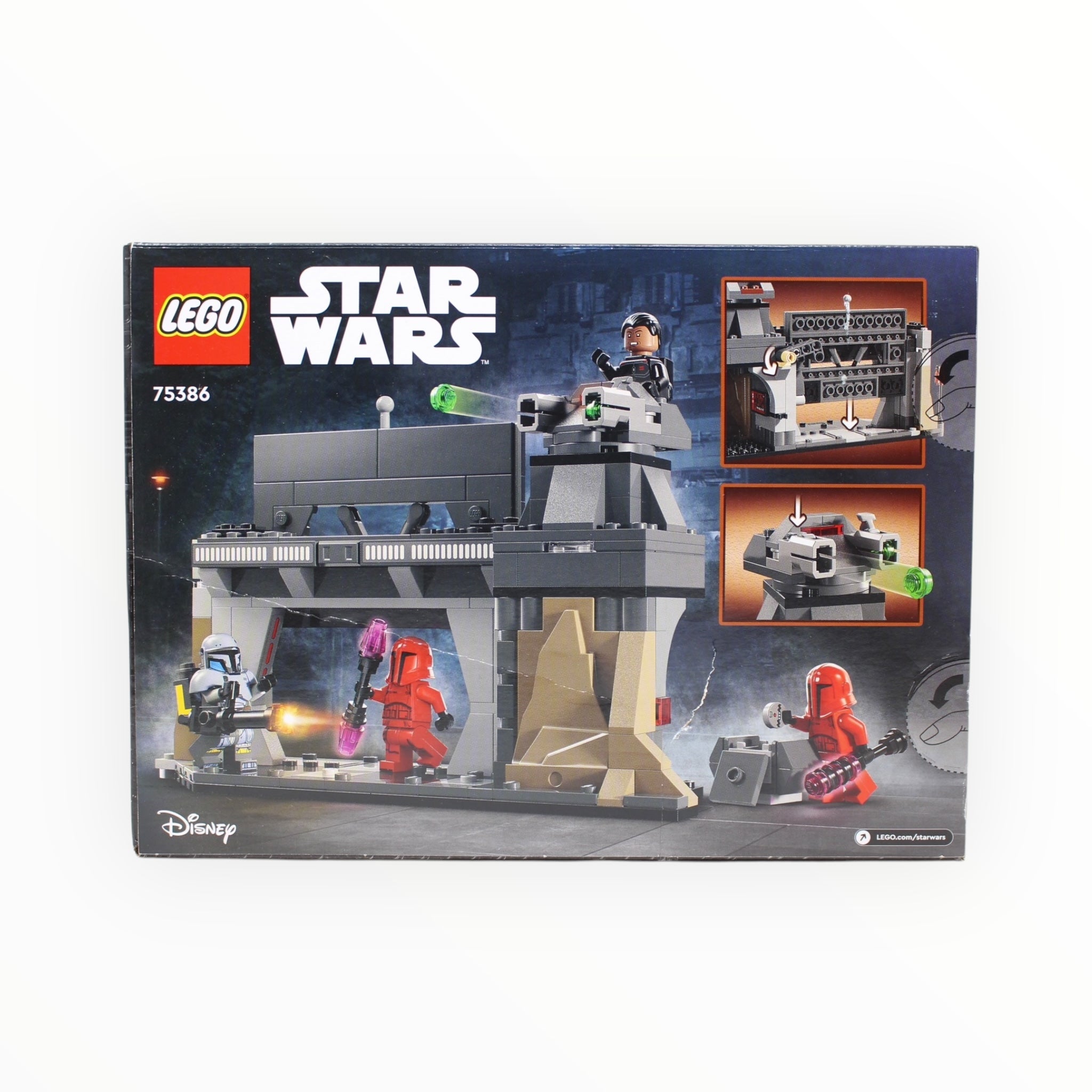 75386 Star Wars Paz Vizsla and Moff Gideon Battle (damaged box)