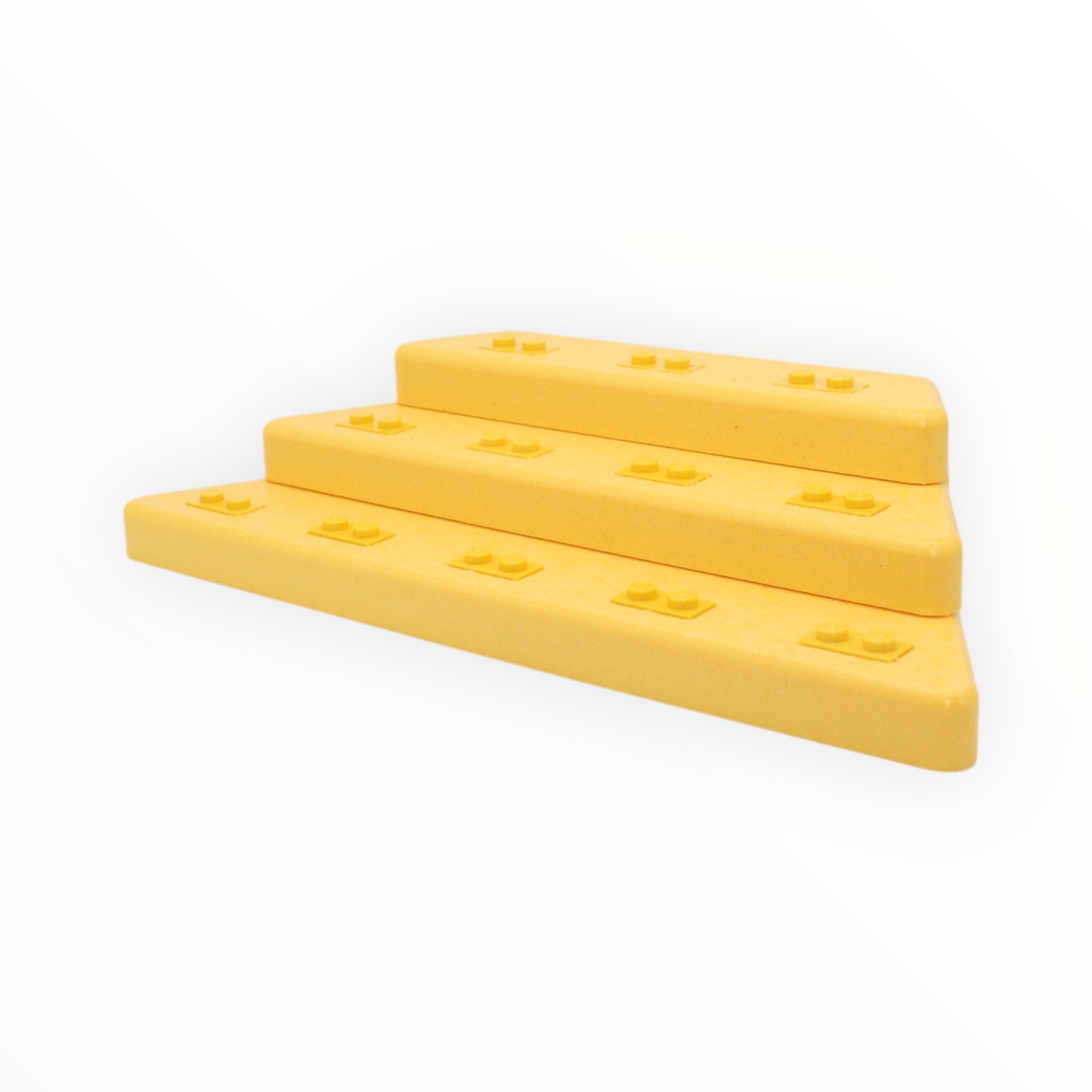Podium Display Stand - Yellow
