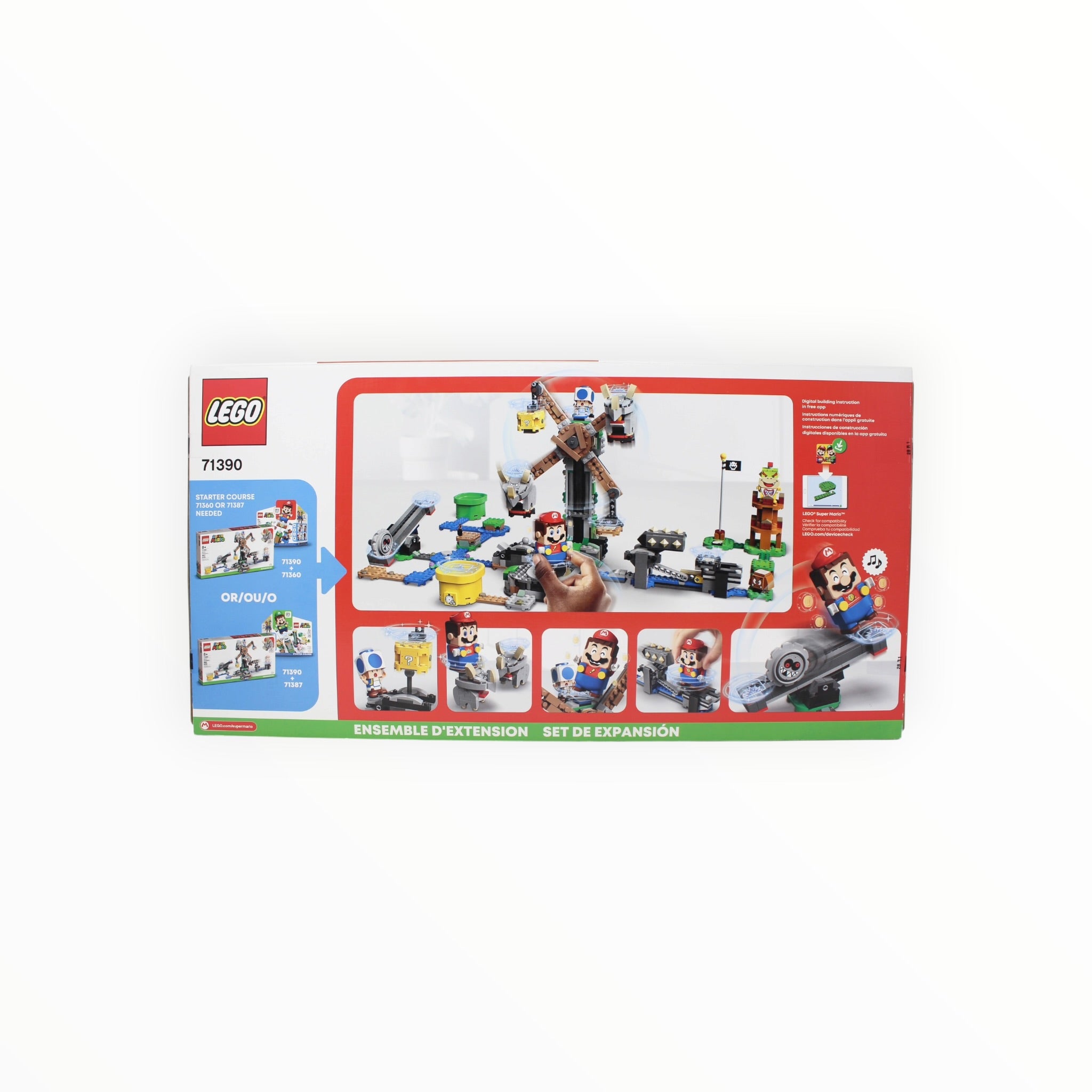 Retired Set 71390 Super Mario Reznor Knockdown