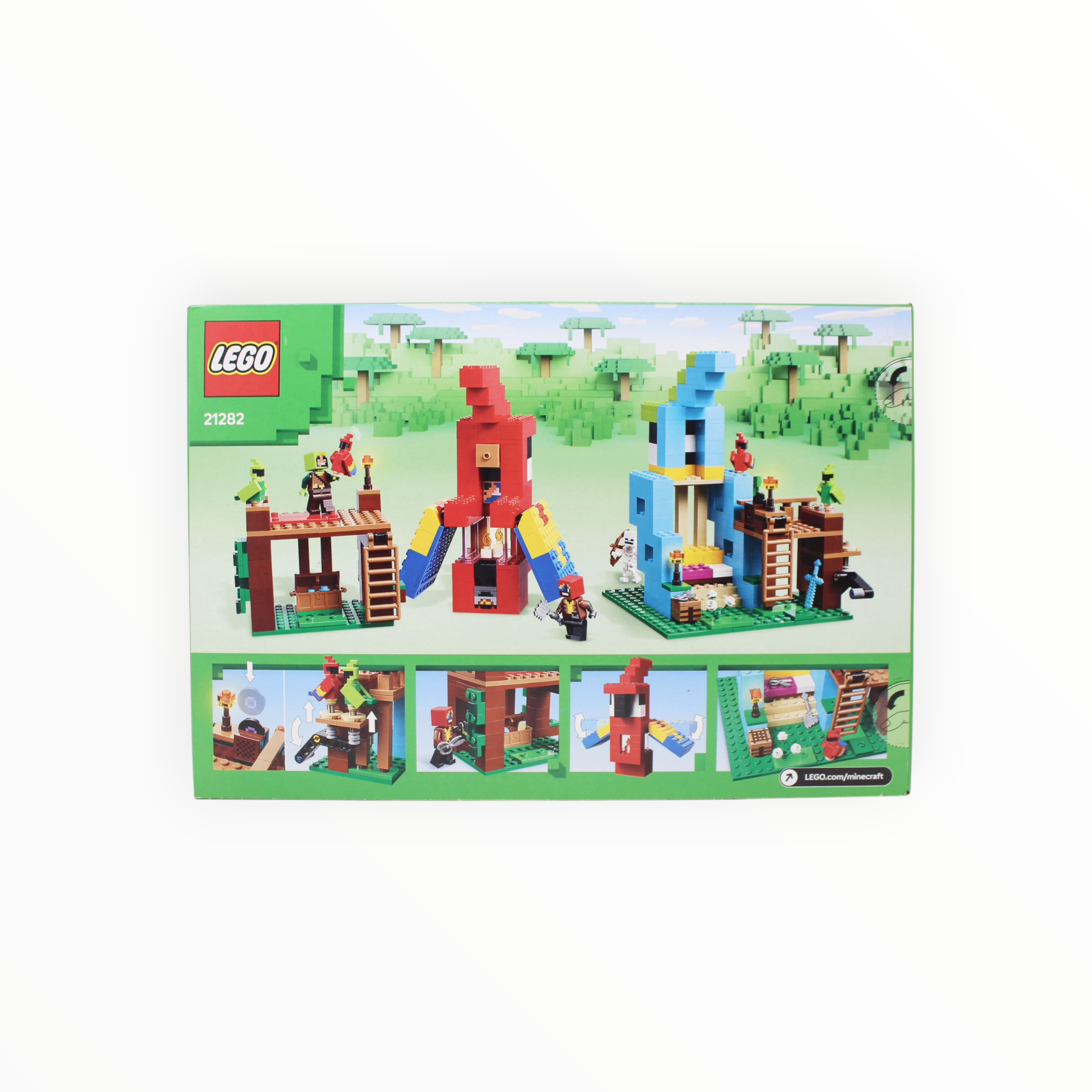 21282 Minecraft The Parrot Houses (some box damage)