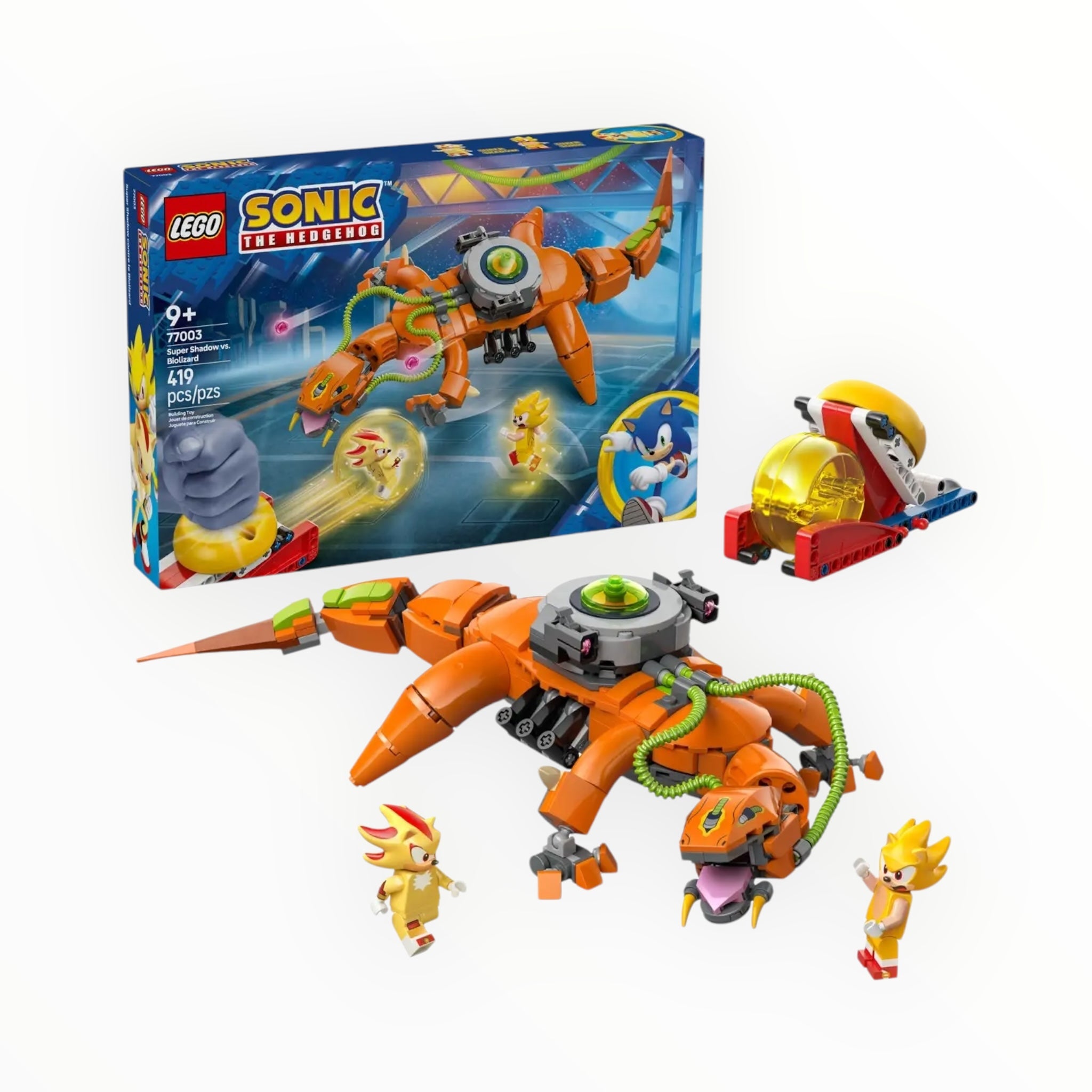 77003 Sonic the Hedgehog Super Shadow vs. Biolizard