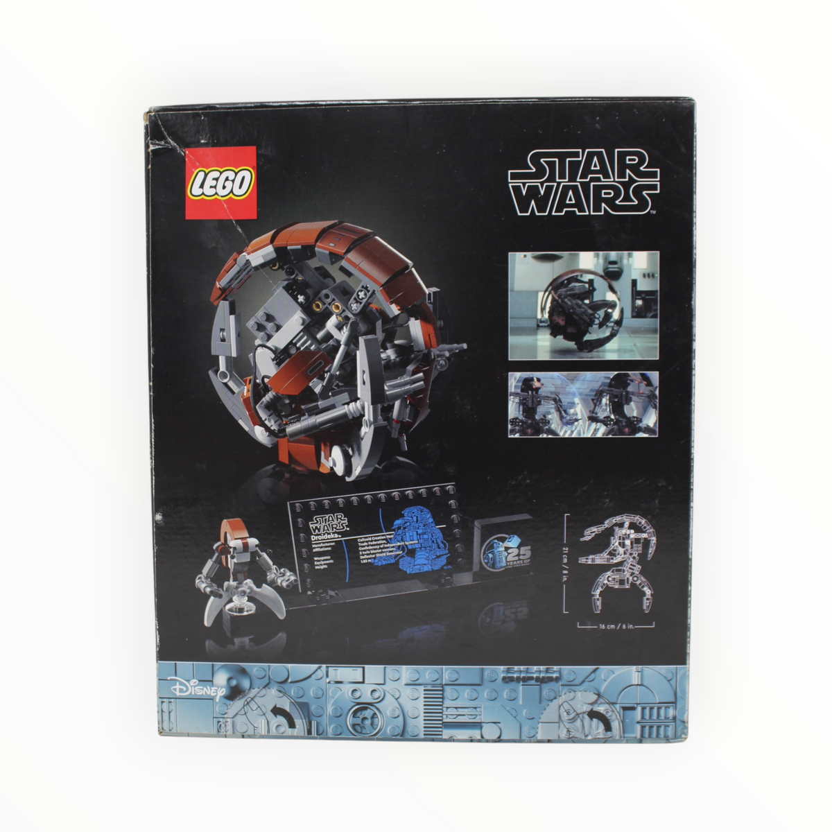 Retired Set 75381 Star Wars Droideka (some box damage)