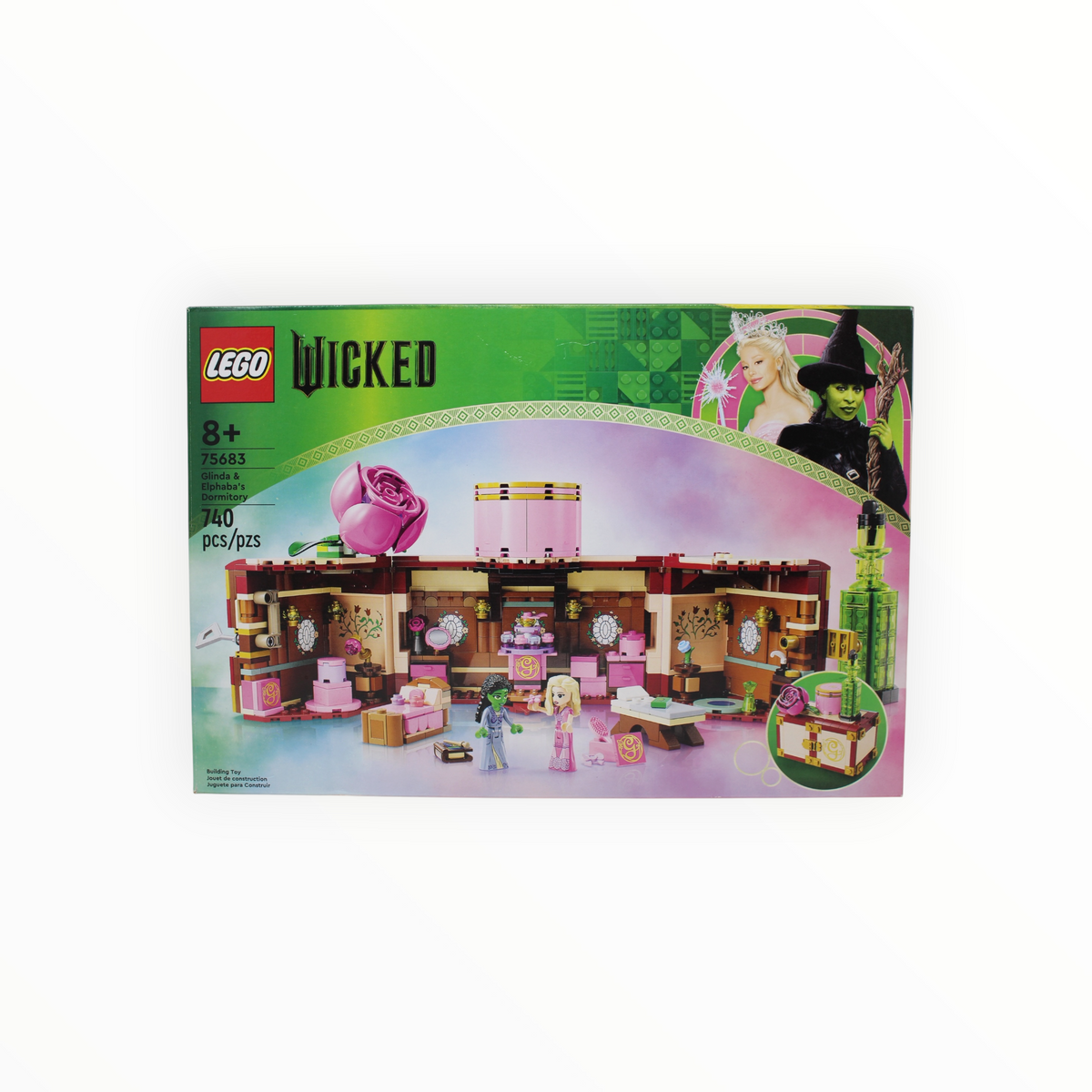 Certified Used Set 75683 Wicked Glinda & Elphaba’s Dormitory
