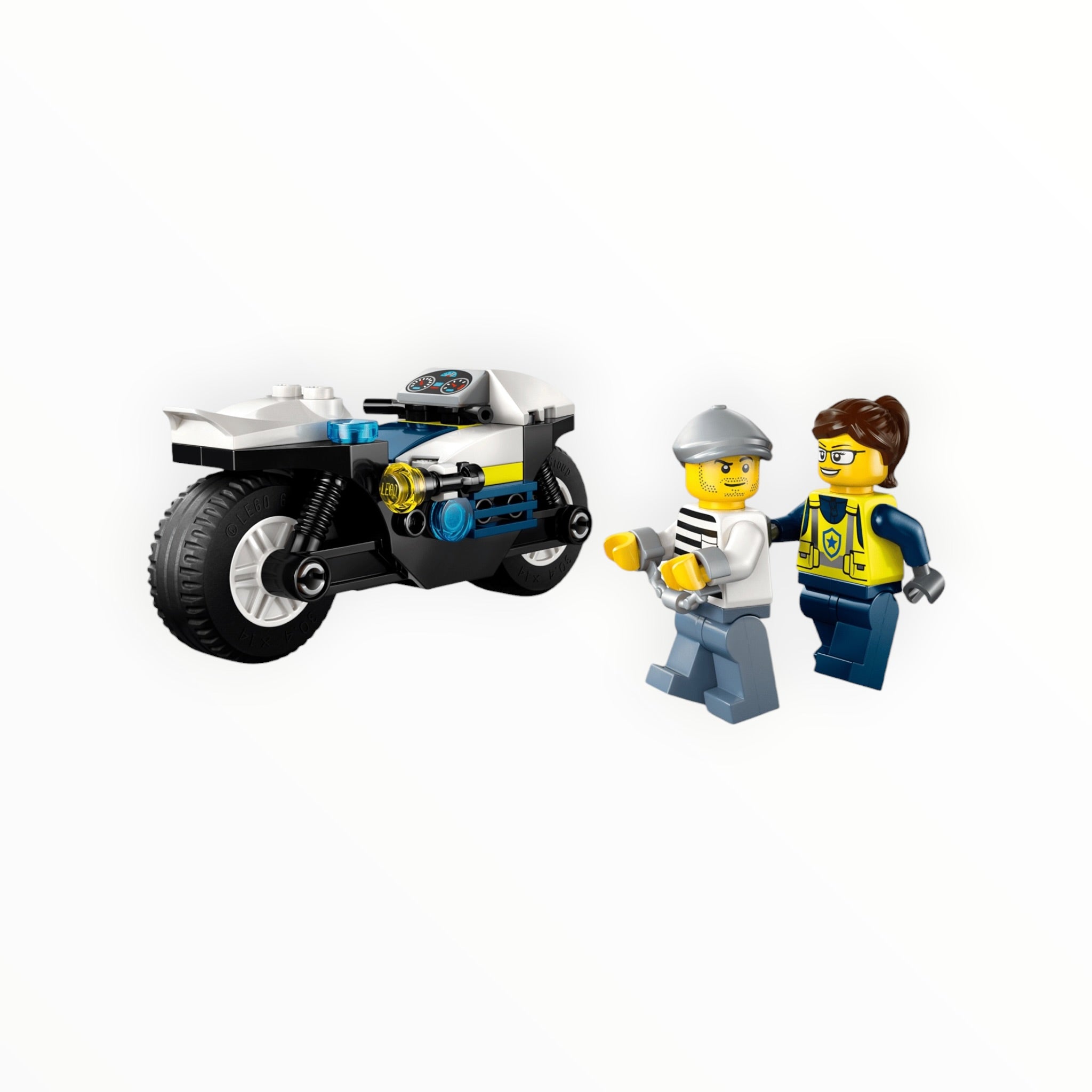 60455 City Police Motorcycle Chase