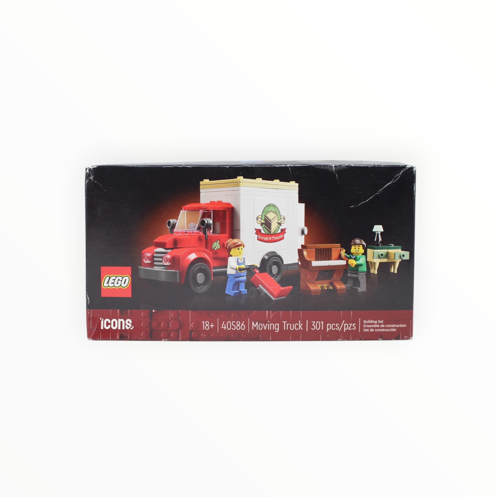 Retired Set 40586 LEGO Icons Moving Truck (some box damage)