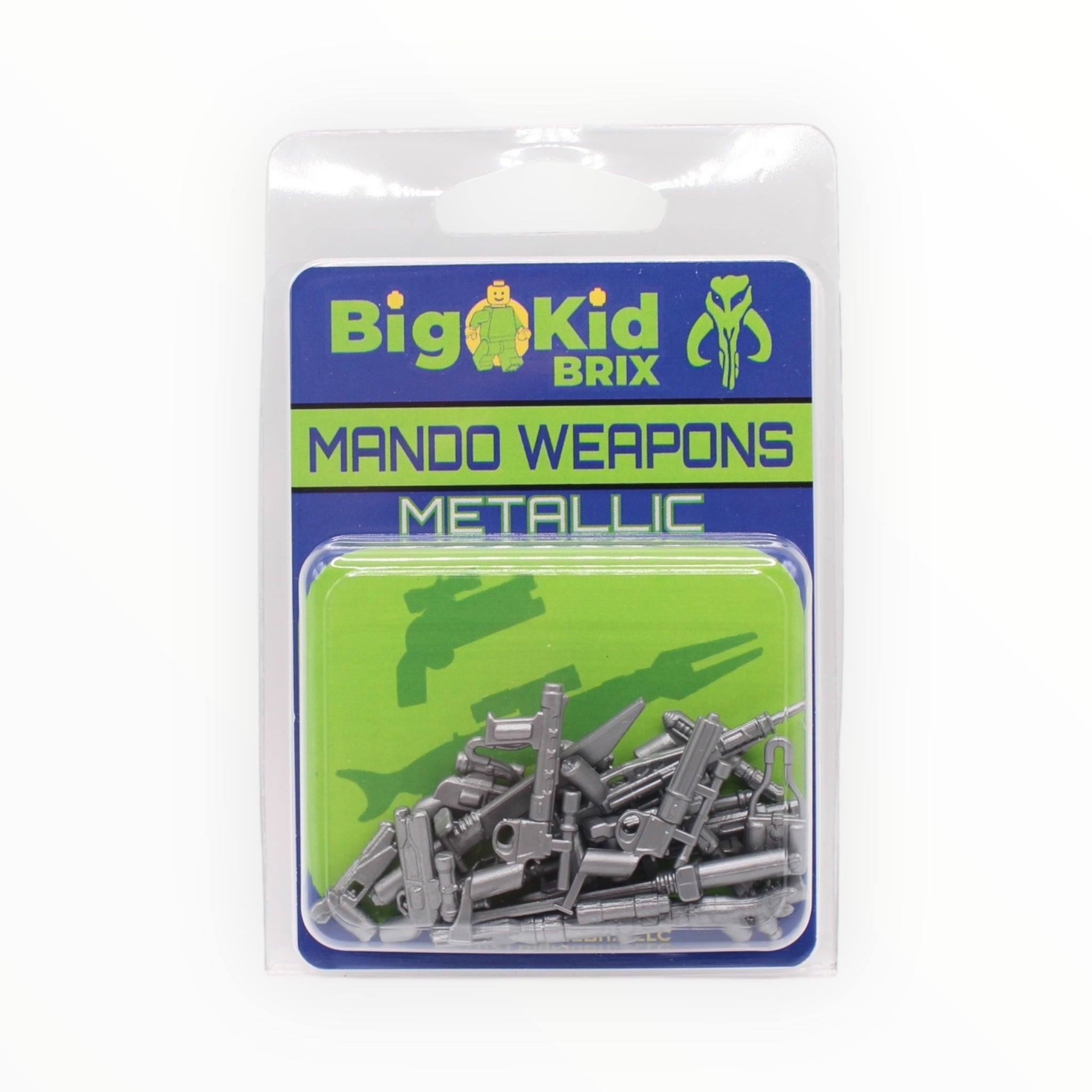 BigKidBrix Mando Weapons - Metallic