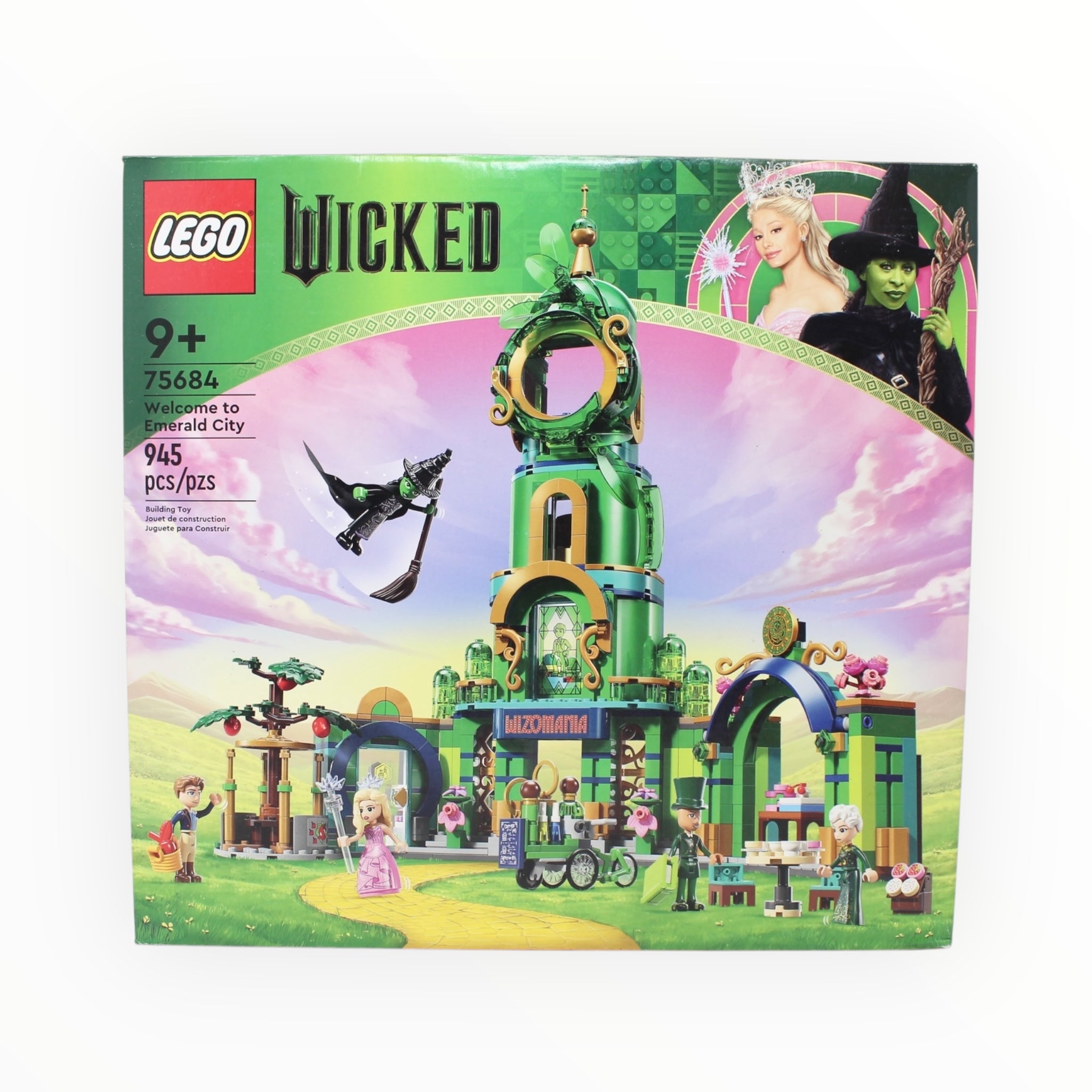 Certified Used Set 75684 Wicked Welcome to Emerald City (open box, sealed bags)