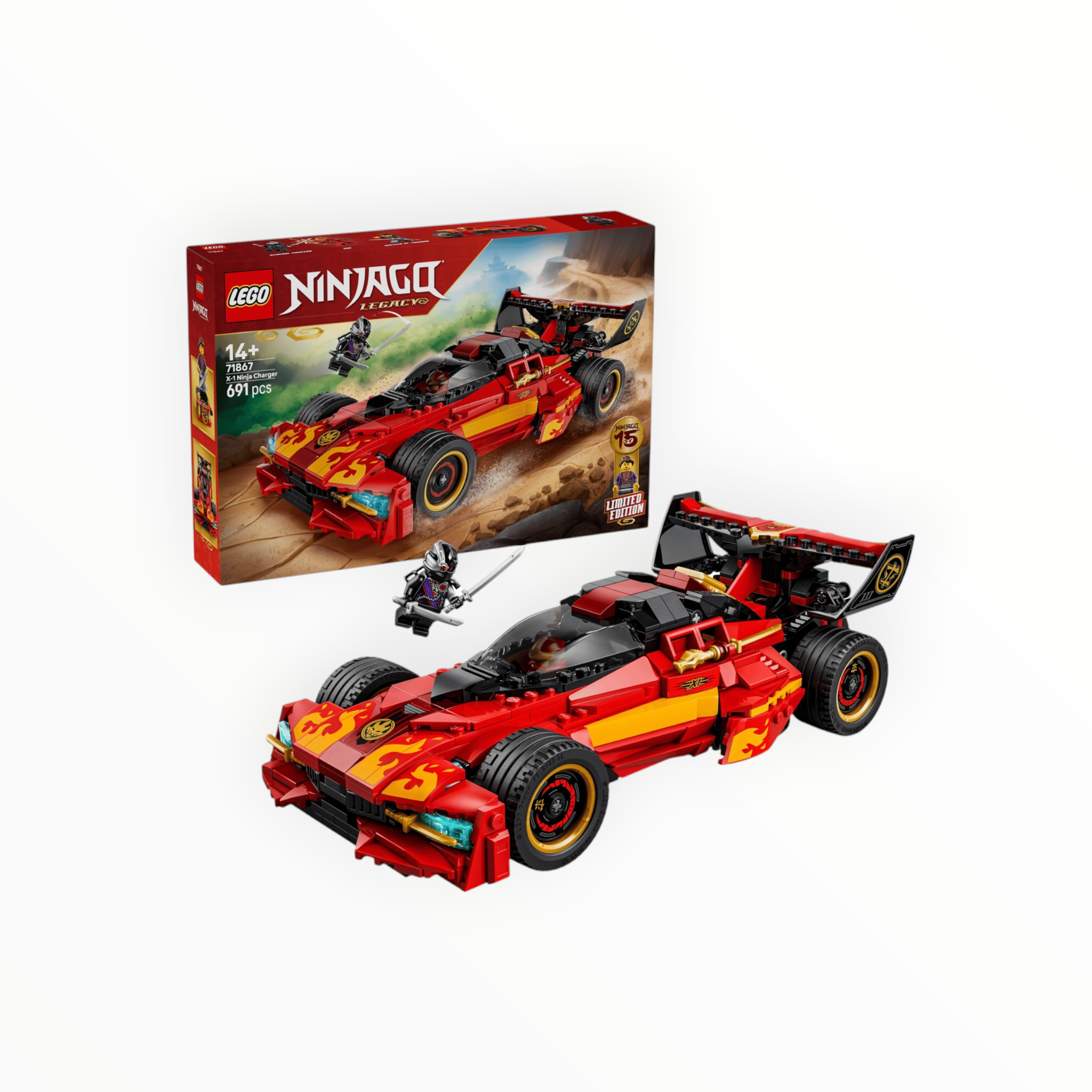 71867 Ninjago X-1 Ninja Charger 15th Anniversary