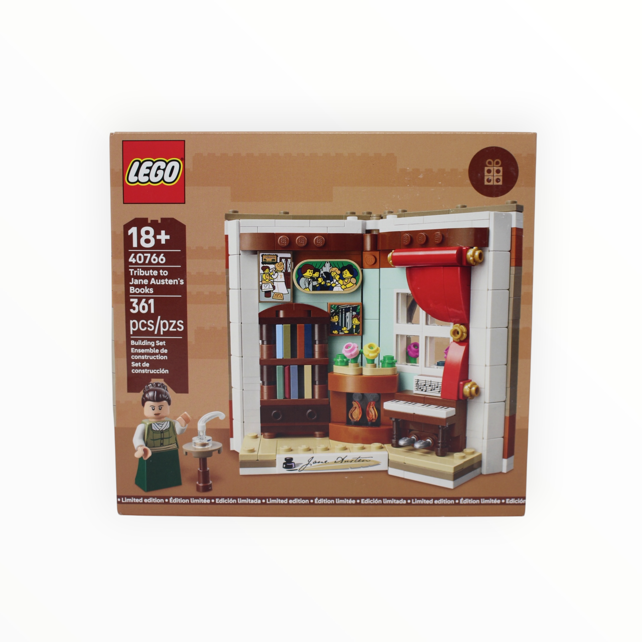 Retired Set 40766 LEGO Tribute to Jane Austen’s Books (slight box damage)