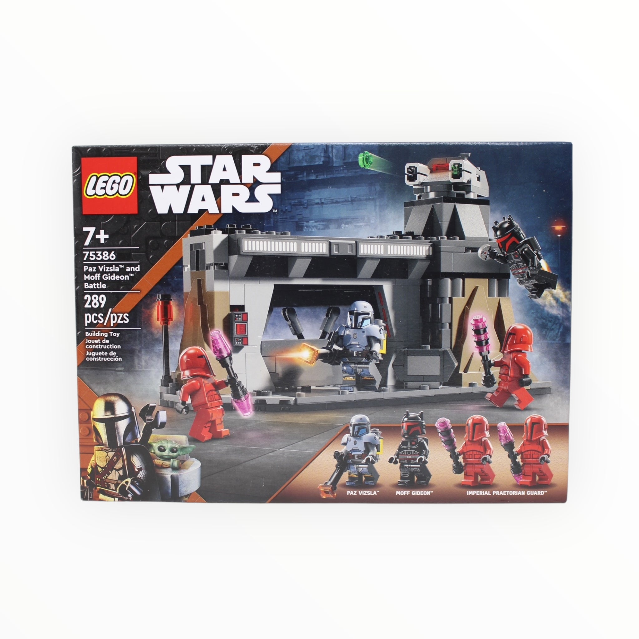 75386 Star Wars Paz Vizsla and Moff Gideon Battle (damaged box)