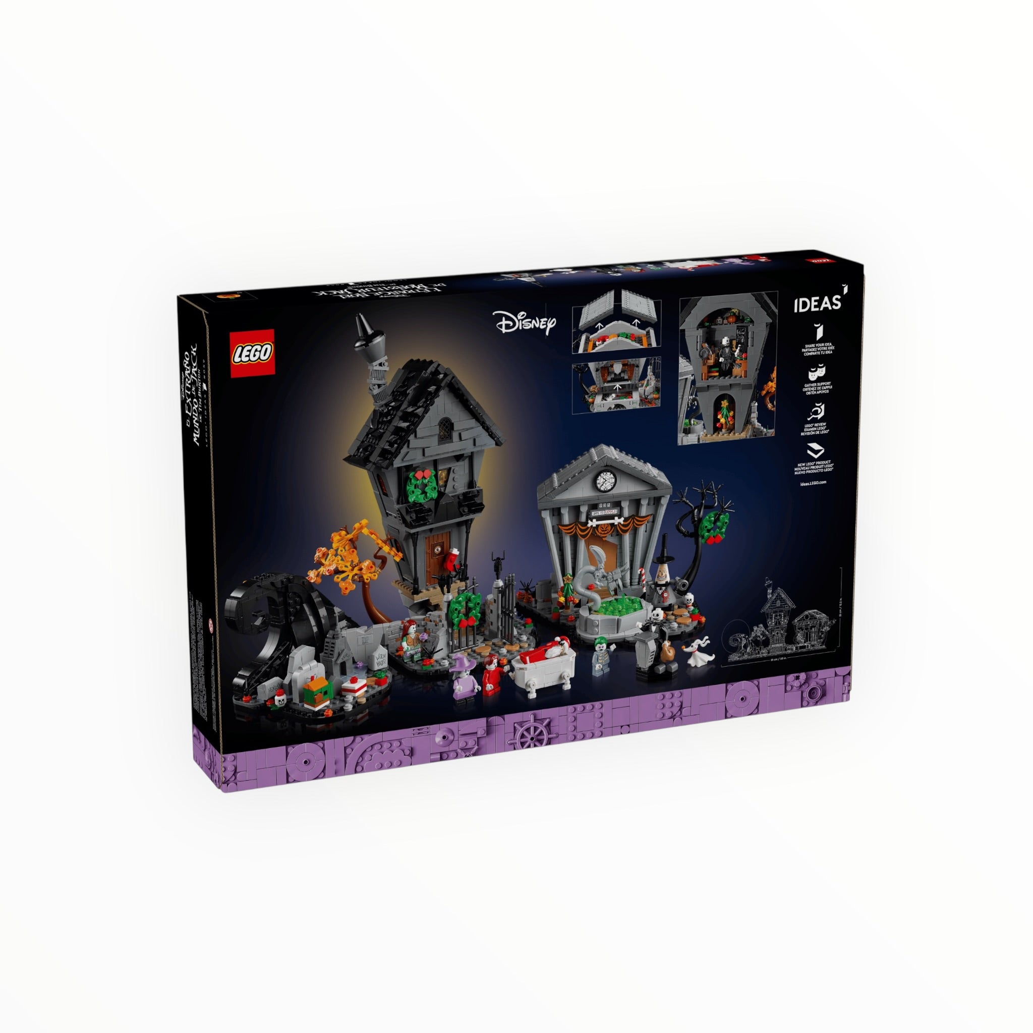 21351 LEGO Ideas Disney Tim Burton's The Nightmare Before Christmas