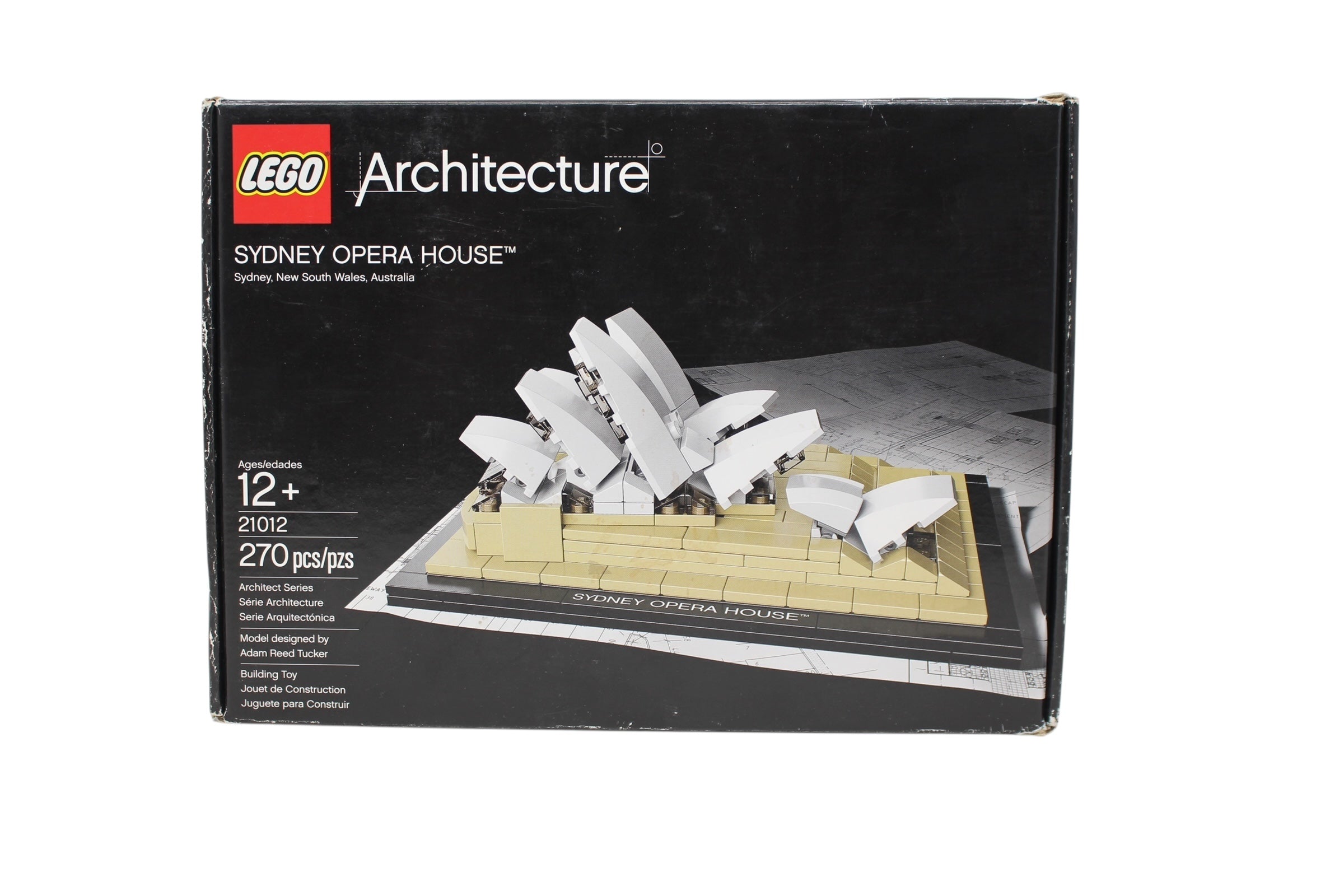 Certified Used Set 21012 Architecture Sydney Opera House (open box, sealed bags)