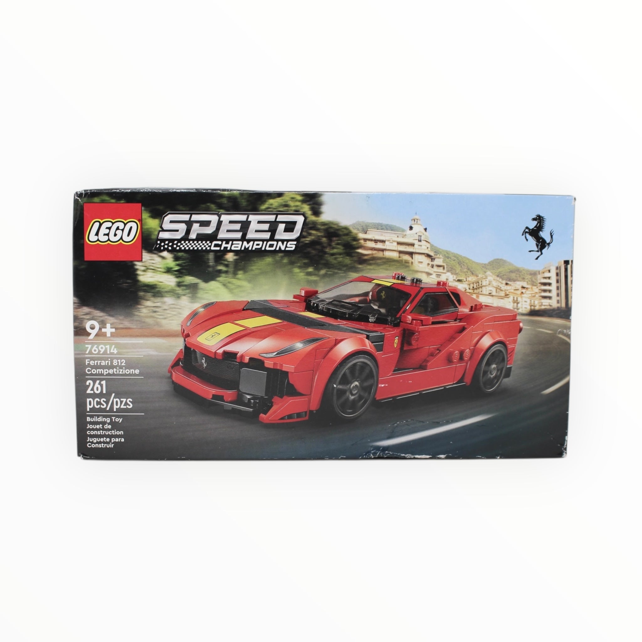Retired Set 76914 Speed Champions Ferrari 812 Competizione (damaged bo