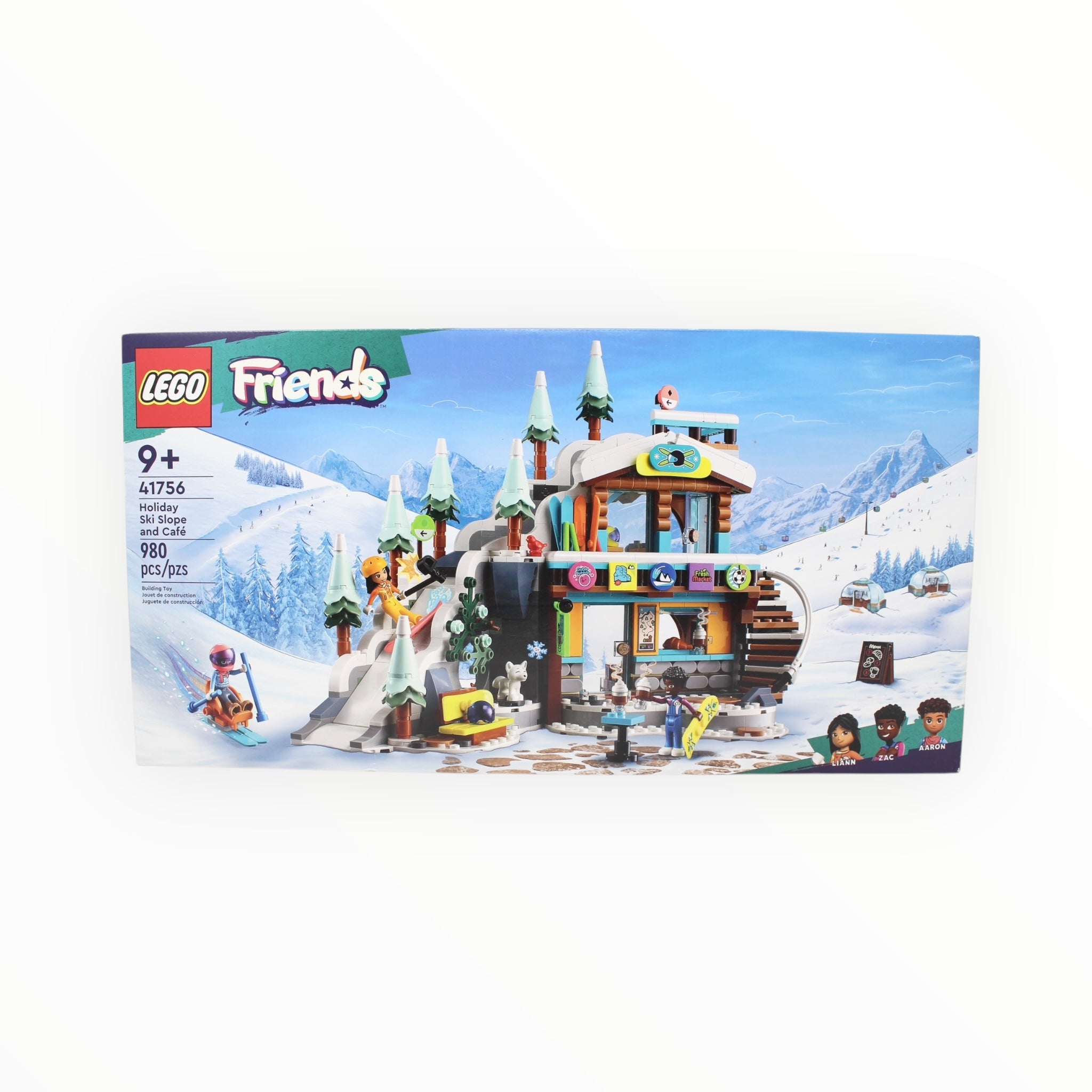 Certified Used Set 41756 Friends Holiday Ski Slope and Café