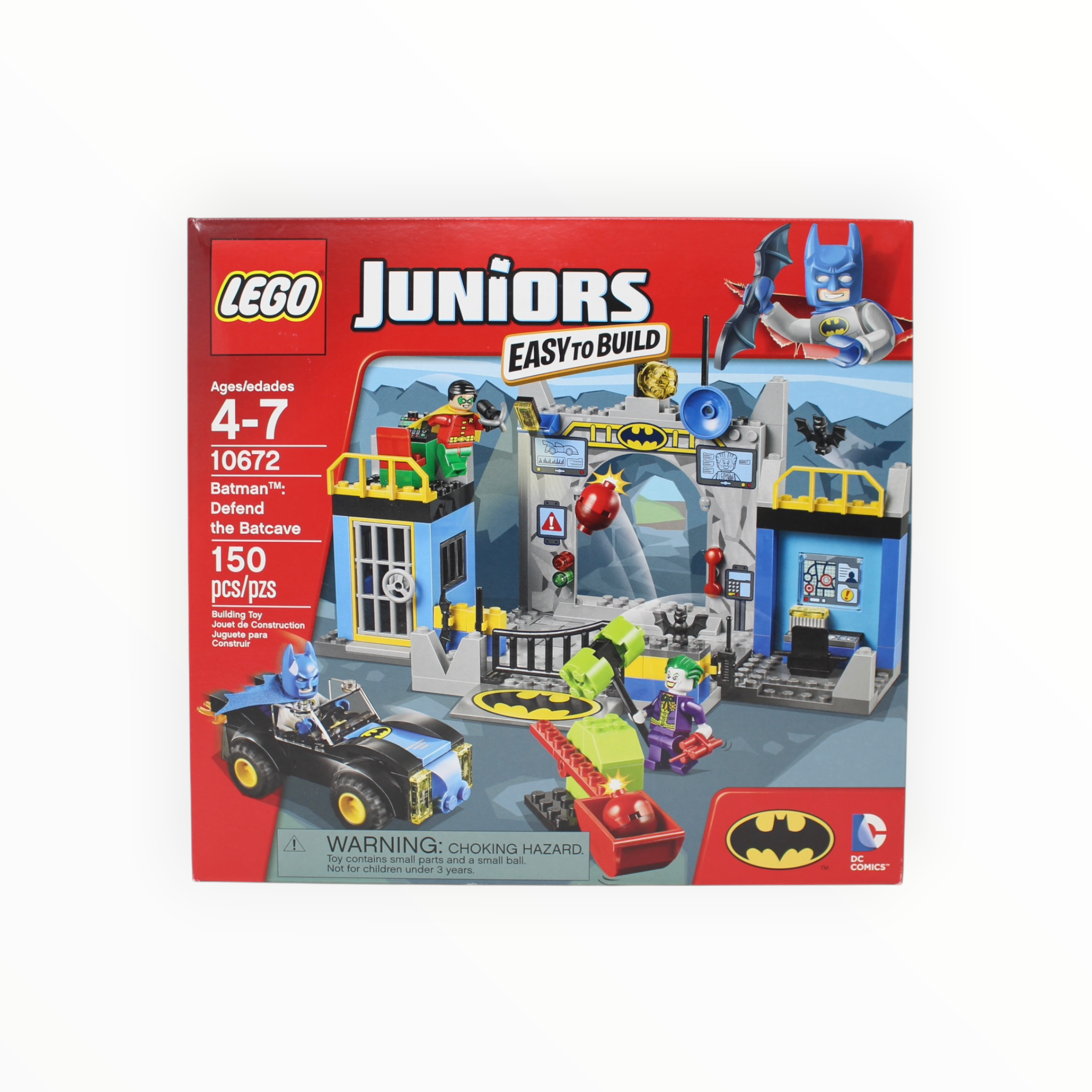 Retired Set 10672 DC Juniors Batman: Defend the Batcave