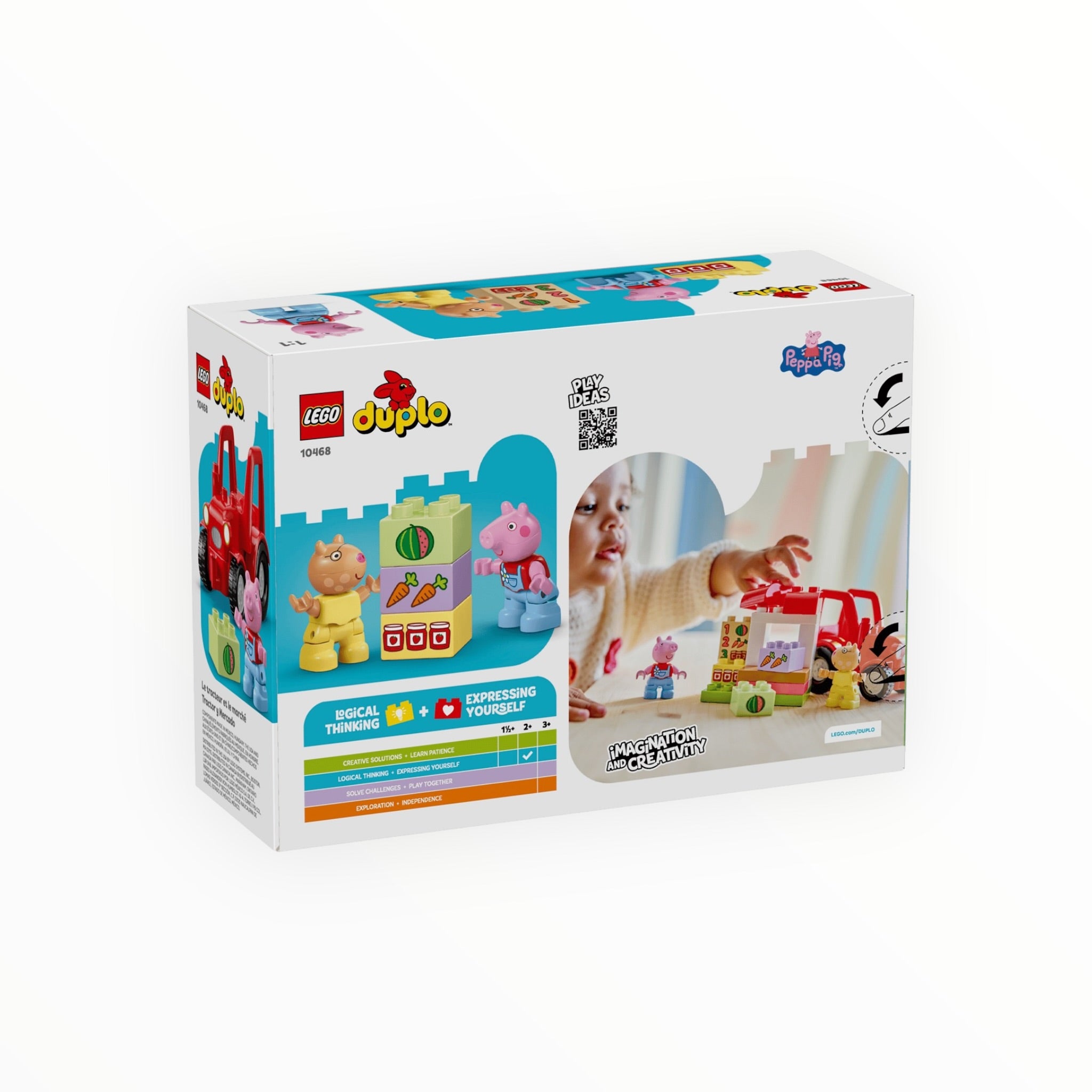 10468 DUPLO Peppa Pig Tractor and Market