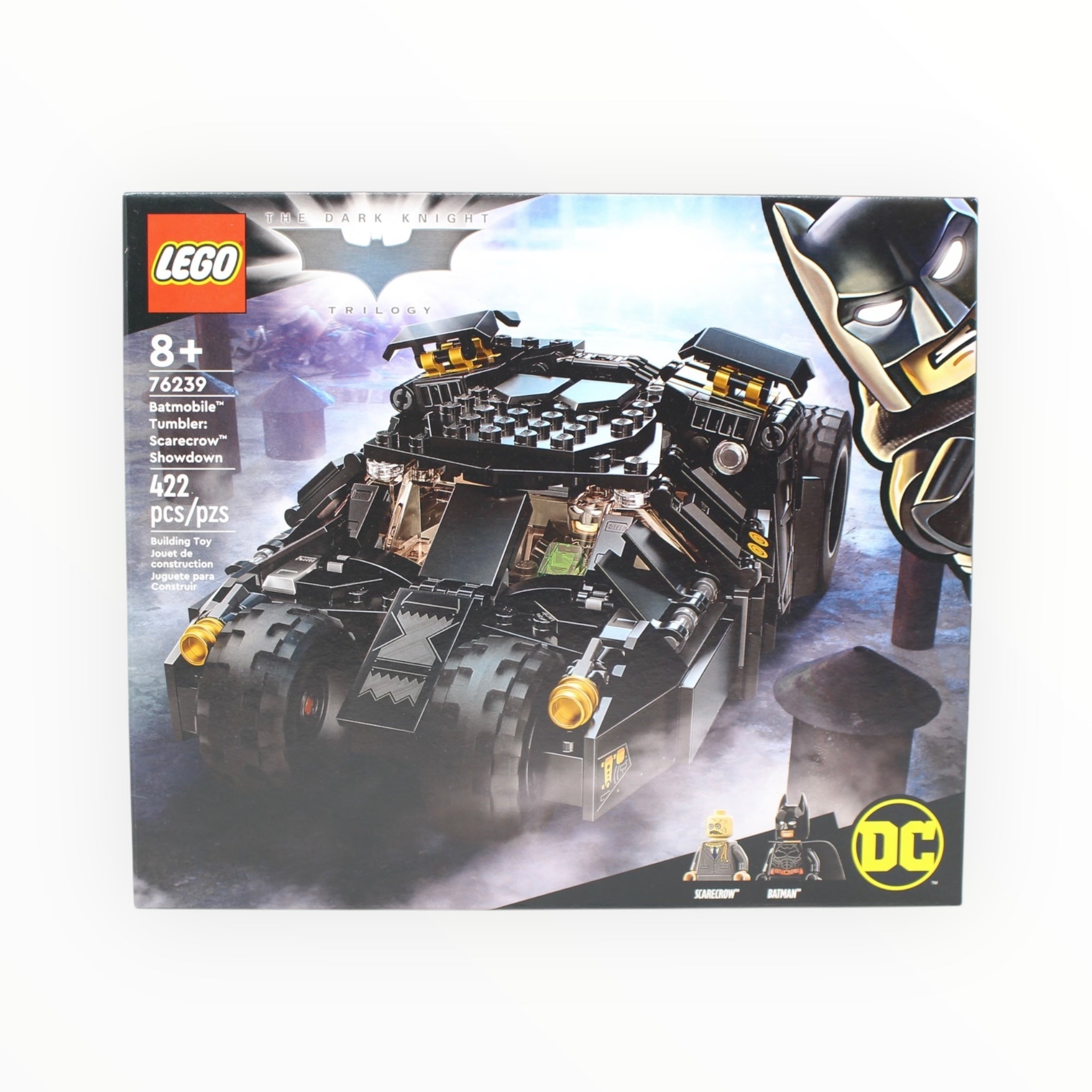 Retired Set 76239 The Dark Knight Trilogy Batmobile Tumbler: Scarecrow Showdown