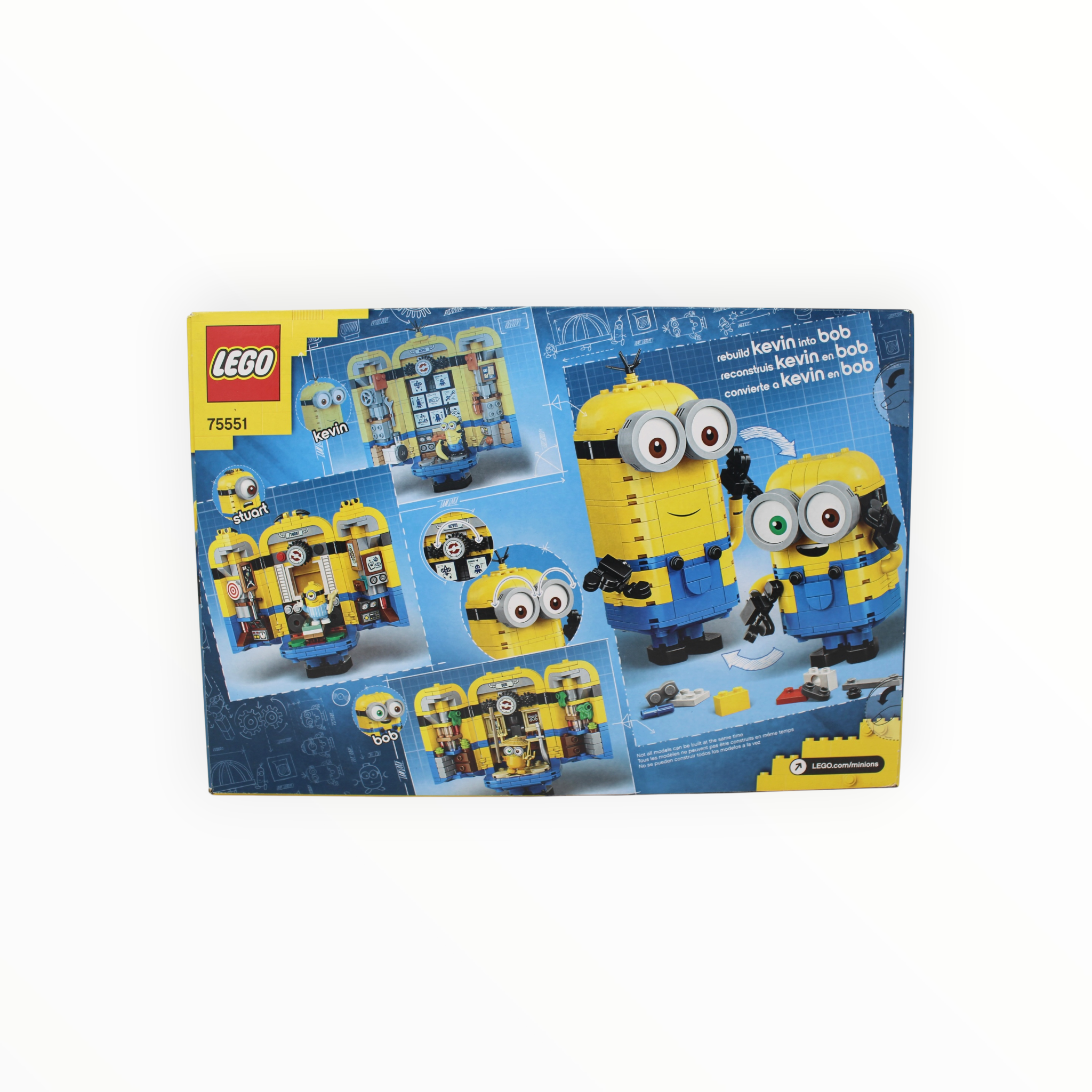 Retired Set 75551 Minions Brick-Built Minions and Their Lair