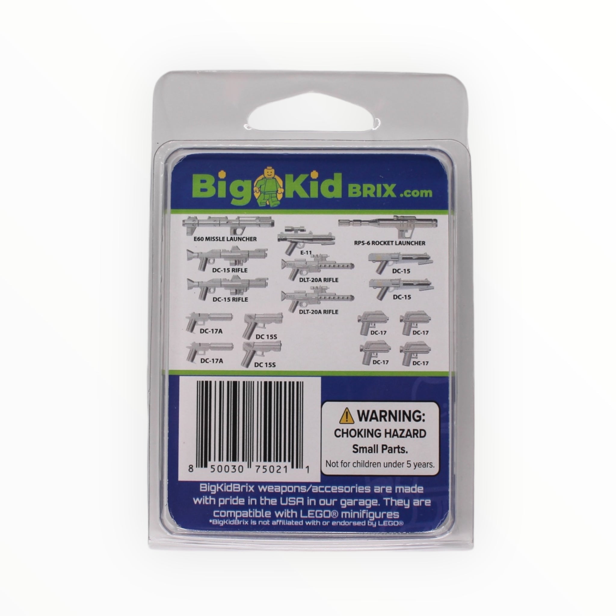 BigKidBrix Trooper Blasters - Metallic