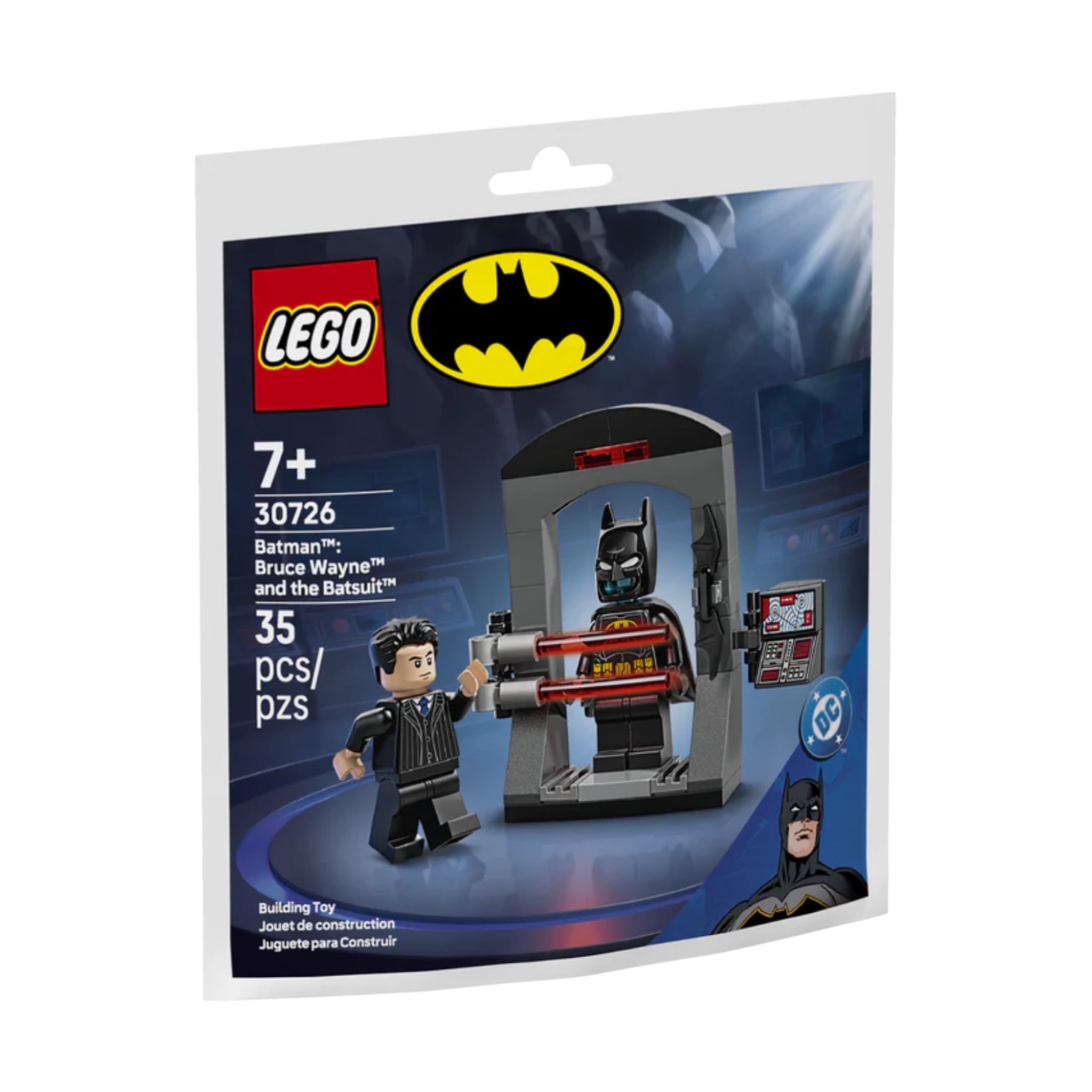 Paper Bag 30726 DC Bruce Wayne and the Batsuit
