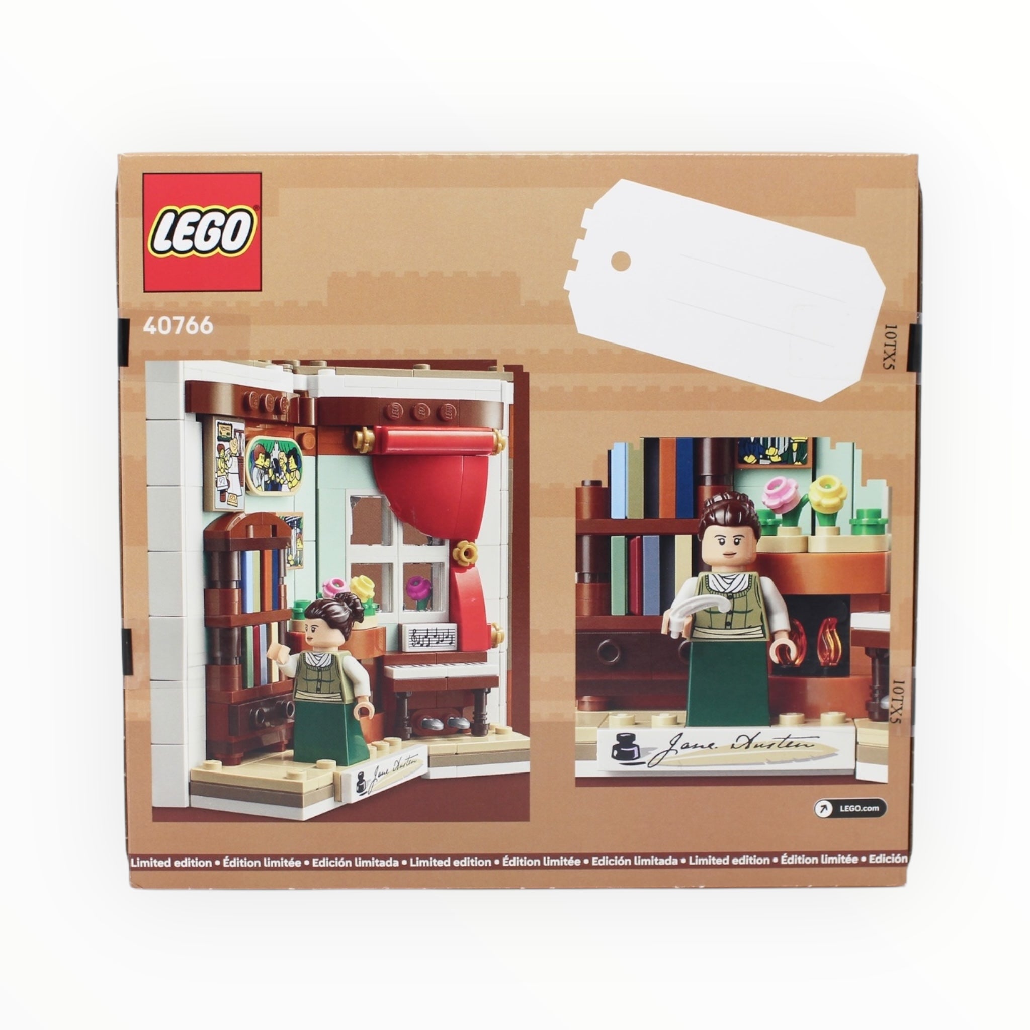 Retired Set 40766 LEGO Tribute to Jane Austen’s Books