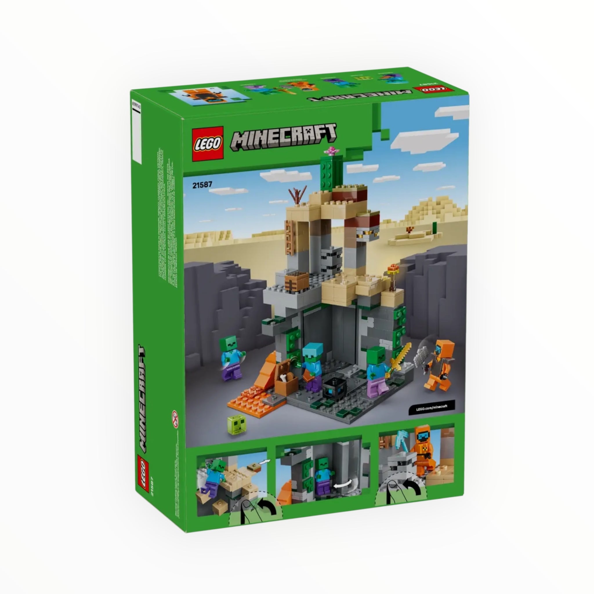 21587 Minecraft Zombie Dungeon