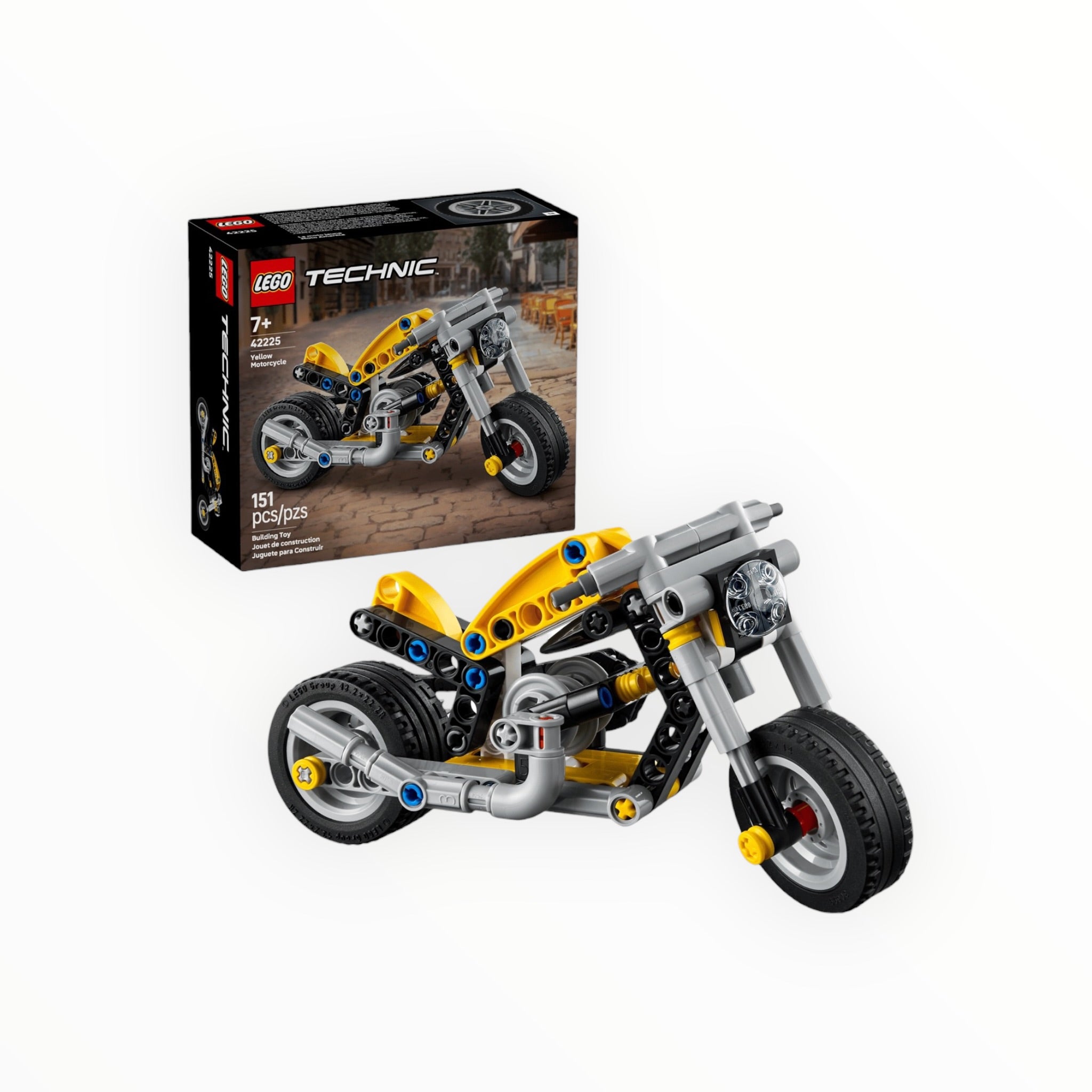 42225 Technic Yellow Motorcycle
