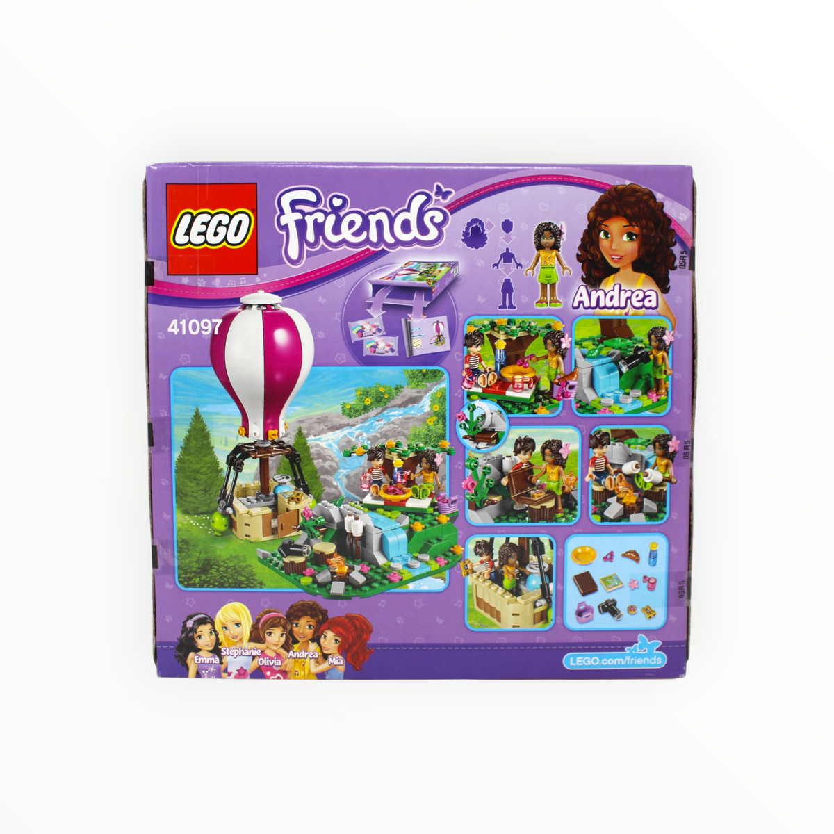 Retired Set 41097 Friends Heartlake Hot Air Balloon (some box damage)