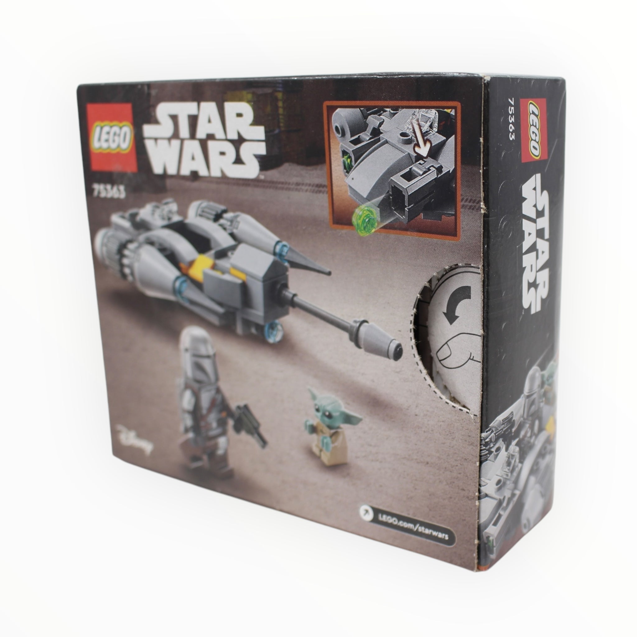 75363 Star Wars The Mandalorian N-1 Starfighter Microfighter (damaged box)