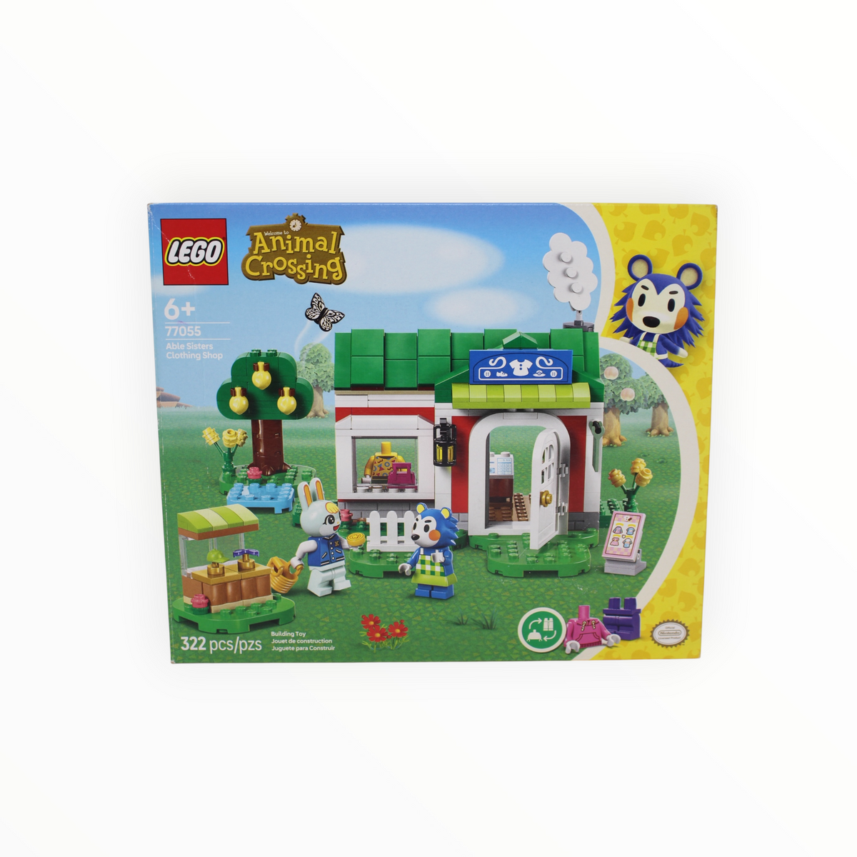 Certified Used Set 77055 Animal Crossing Able Sisters Clothing Shop