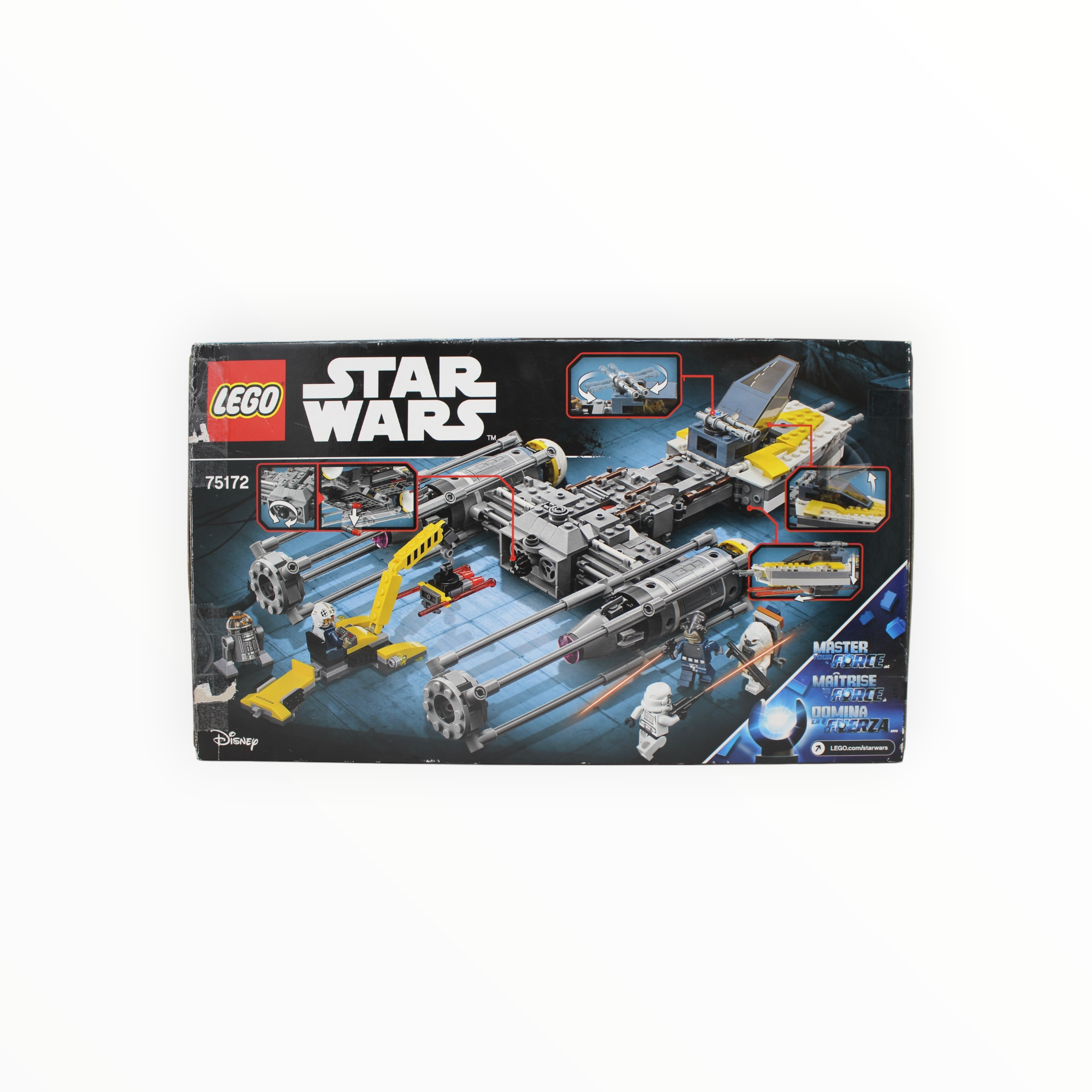 Certified Used Set 75172 Star Wars Y-Wing Starfighter (open box, sealed bags)