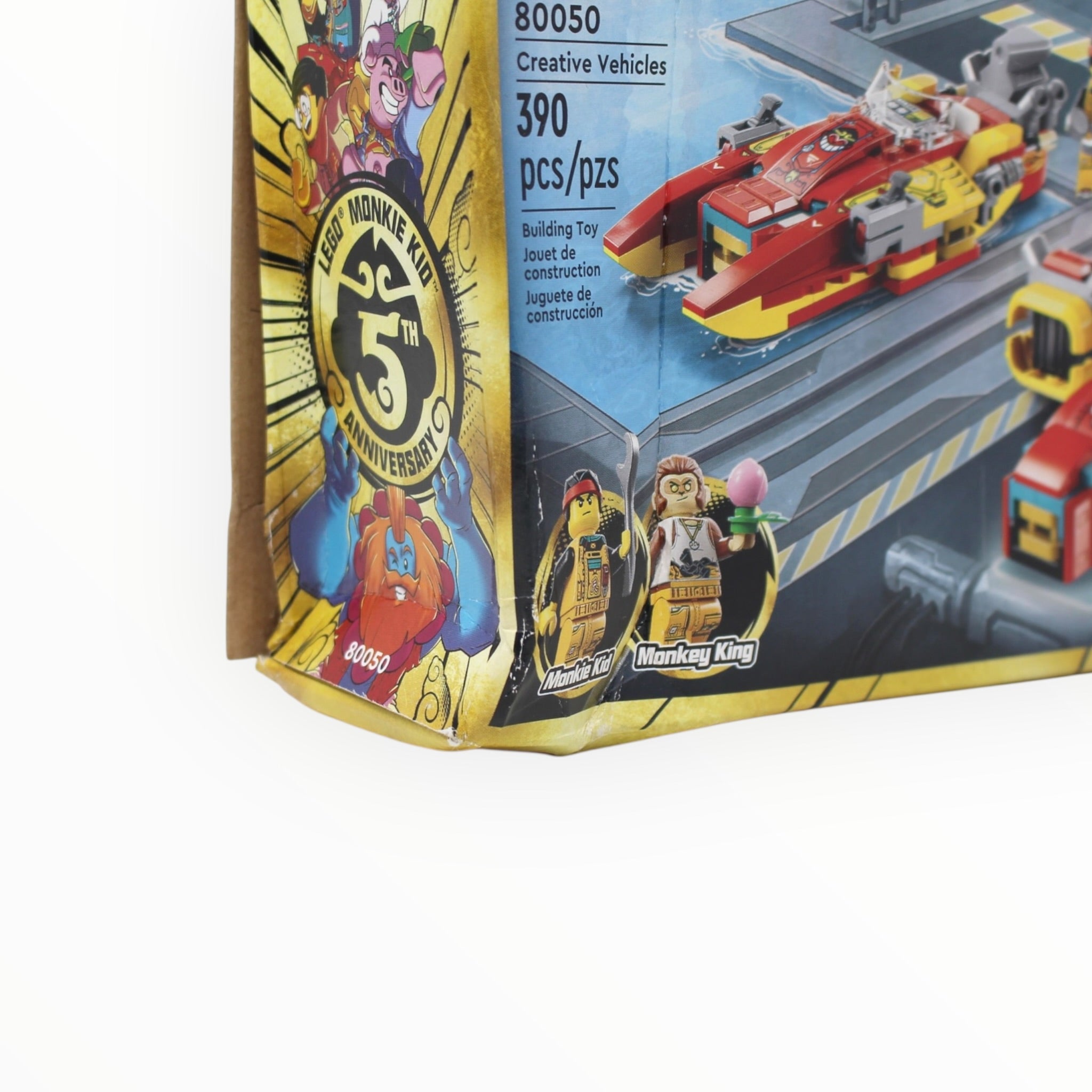 Retired Set 80050 Monkie Kid Creative Vehicles (damaged box)