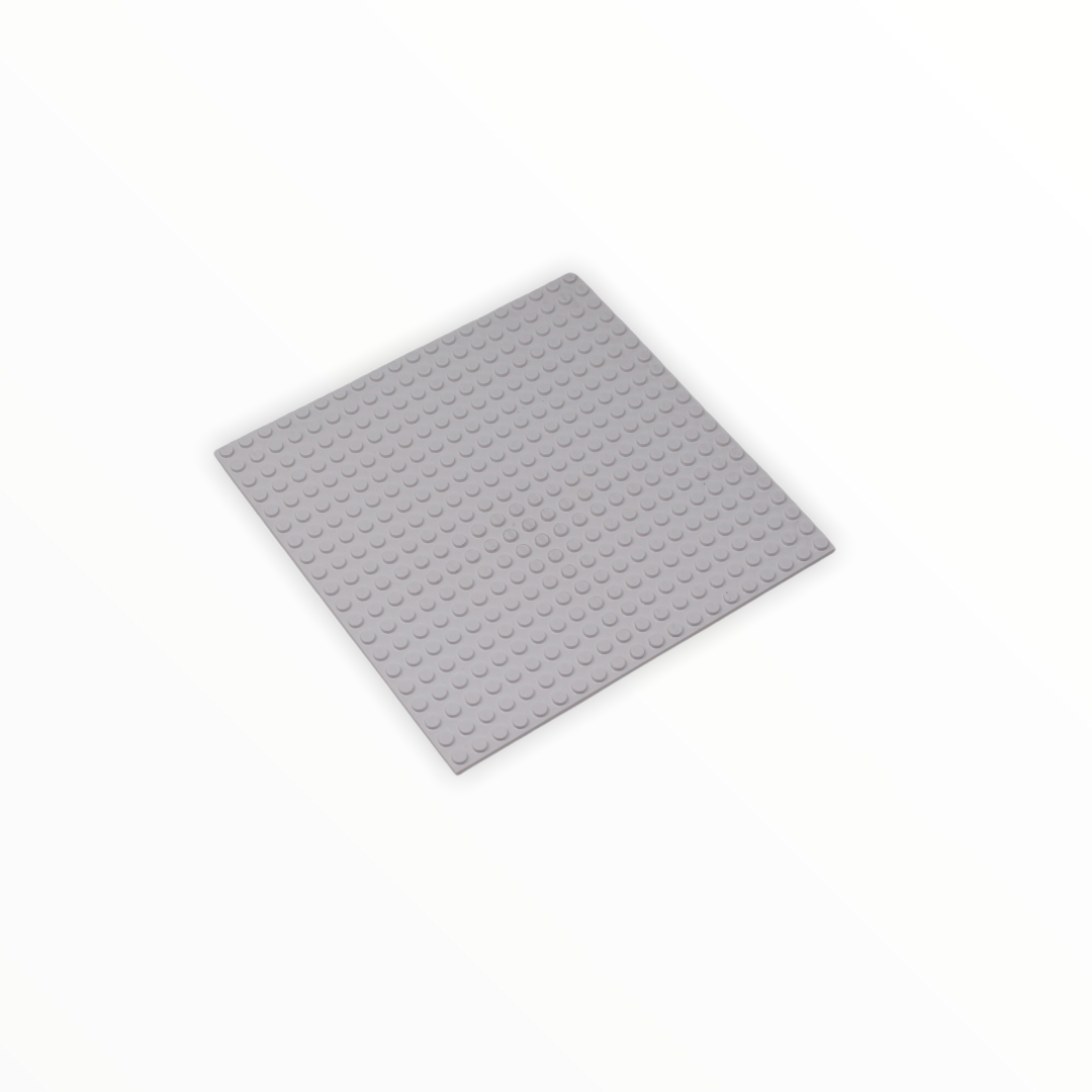White LEGO® Compatible Baseplates 6x6