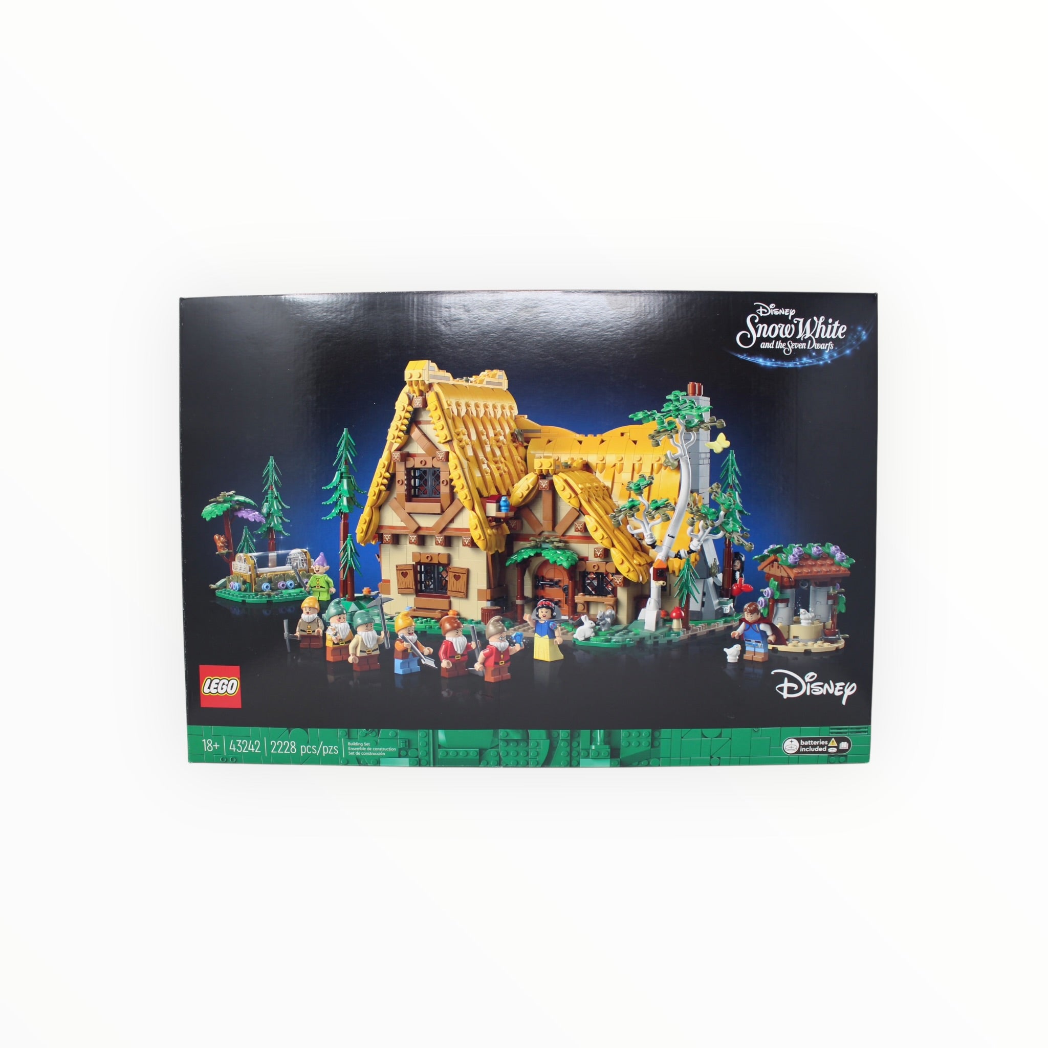 Certified Used Set 43242 Disney Snow White and the Seven Dwarfs' Cottage