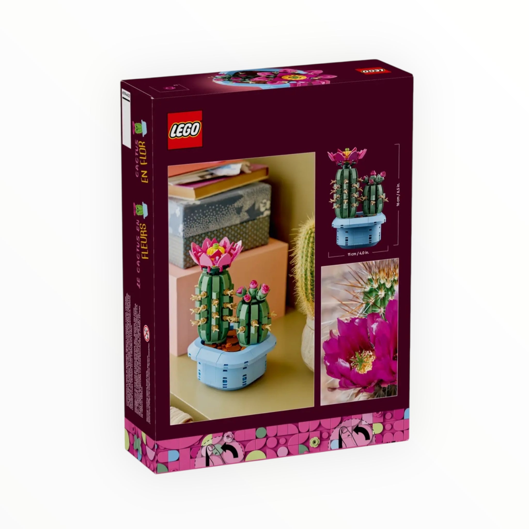 11509 Botanicals Flowering Cactus