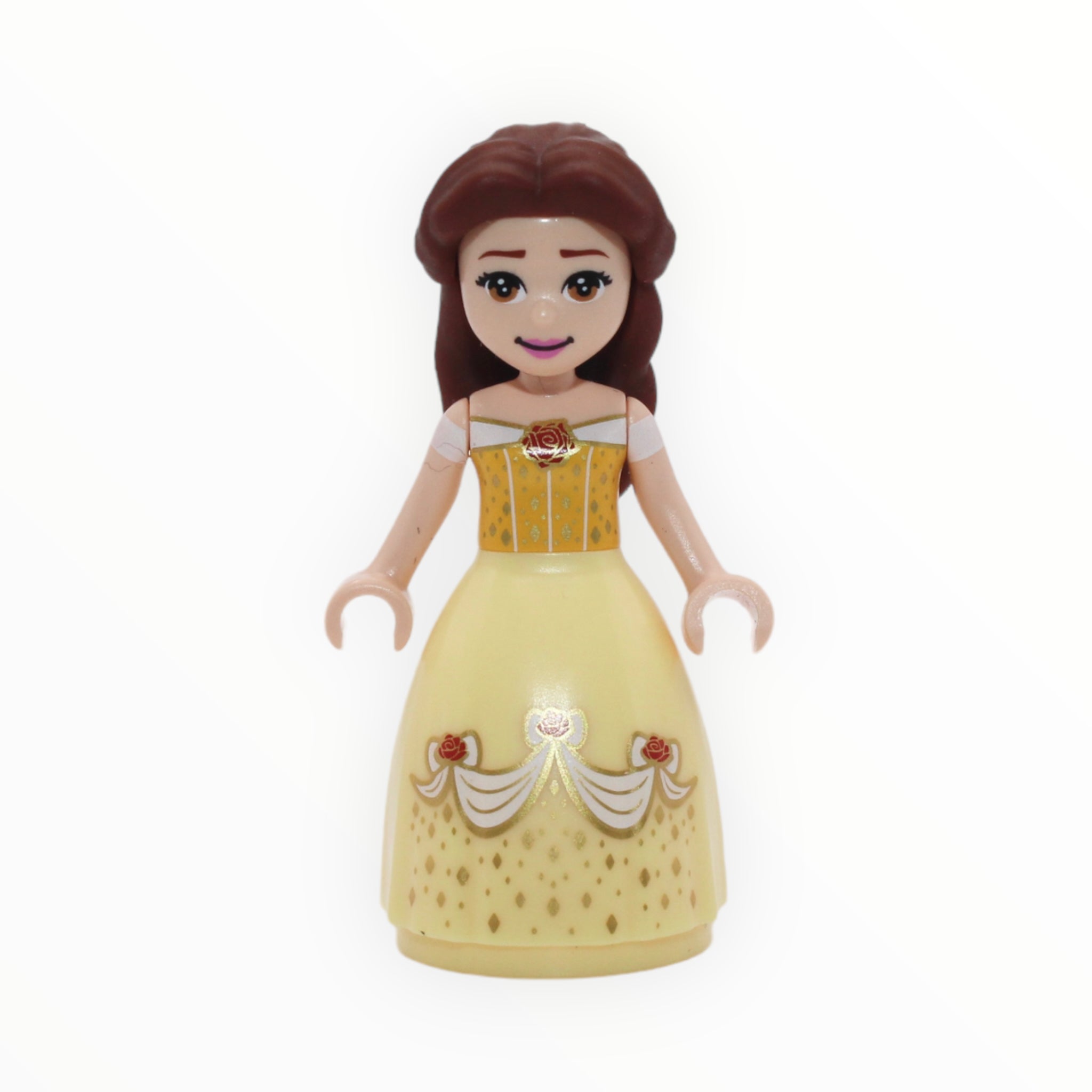 Belle (dress with red roses)