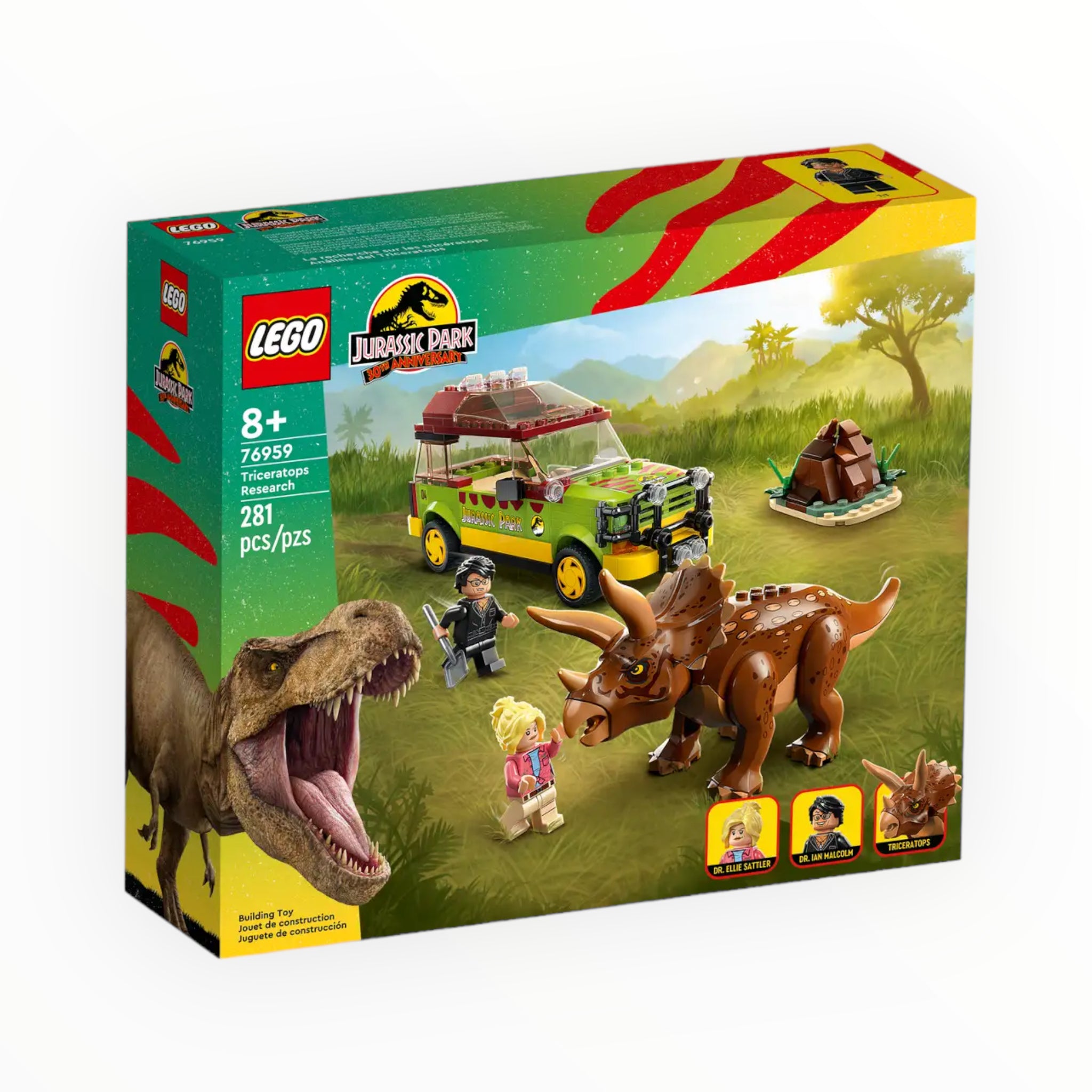 76959 Jurassic Park Triceratops Research