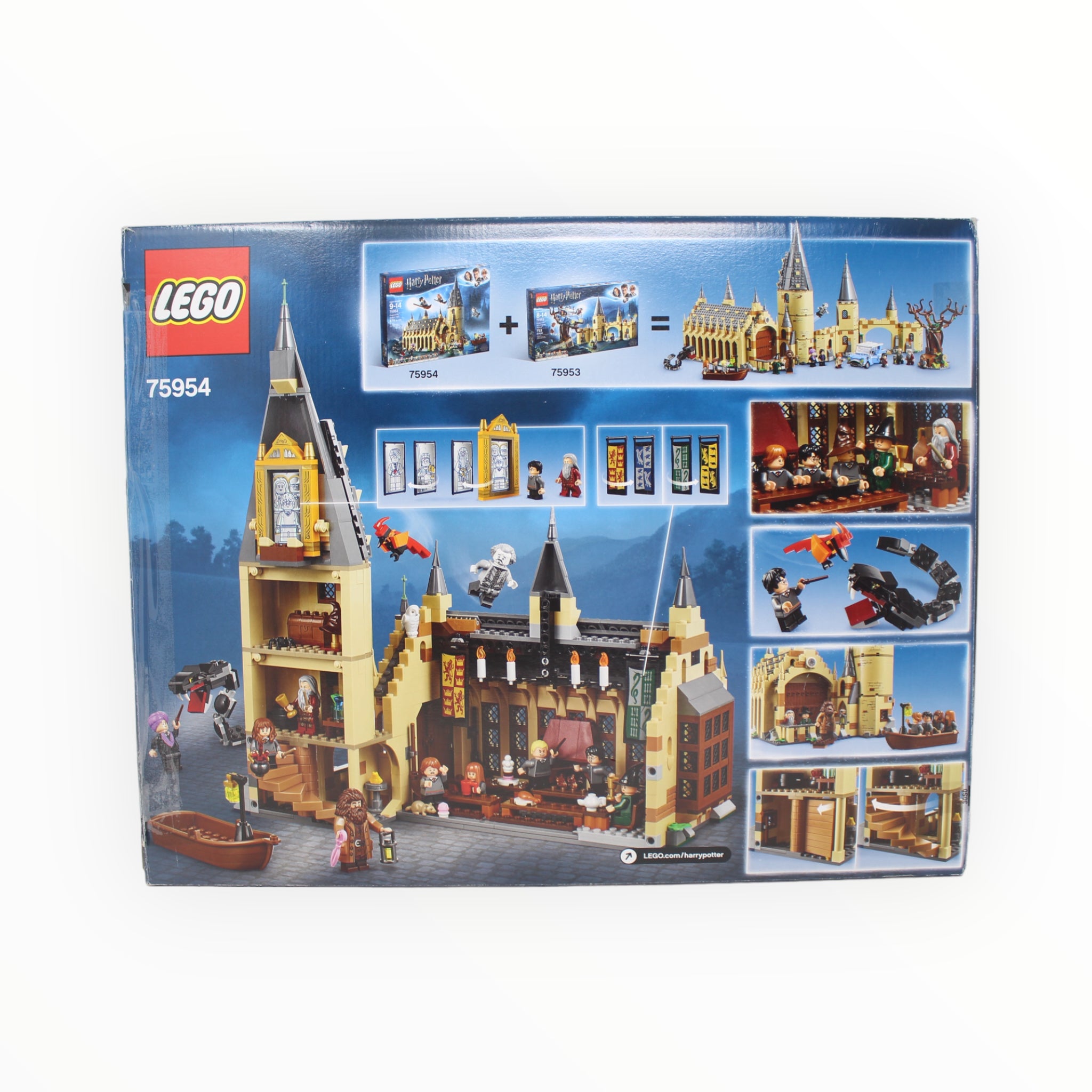 Certified Used Set 75954 Harry Potter Hogwarts Great Hall (2018)