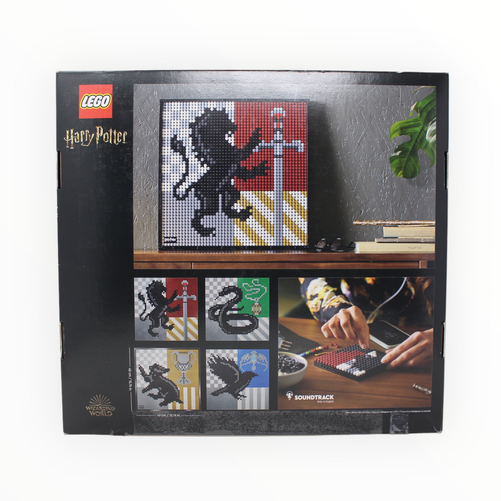 Certified Used Set 31201 LEGO Mosaic Harry Potter (open box, sealed bags)