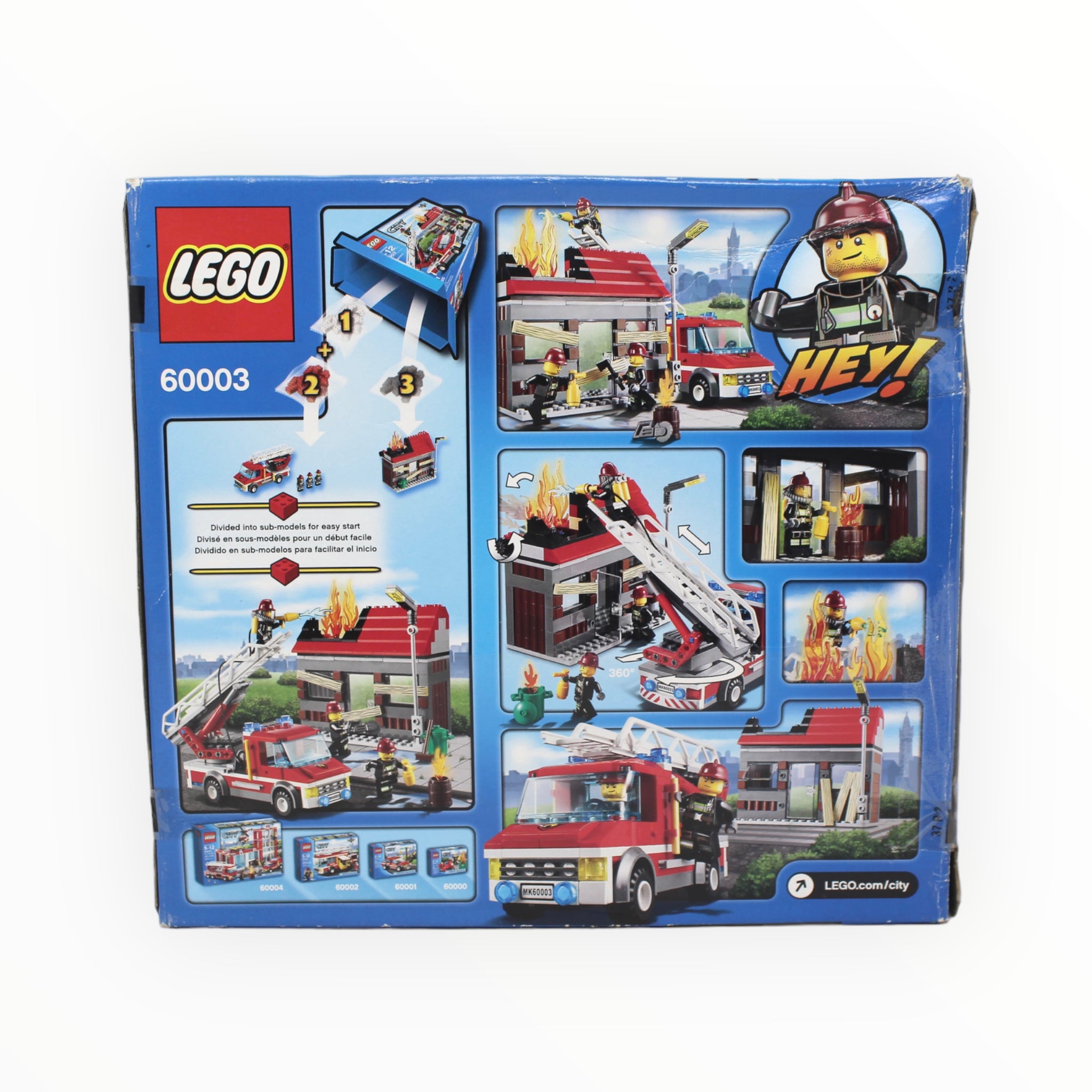 Certified Used Set 60003 City Fire Emergency