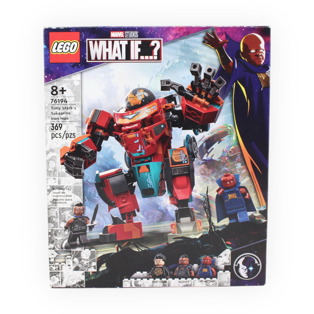 Certified Used Set 76194 Marvel What If…? Tony Stark’s Sakaarian Iron Man