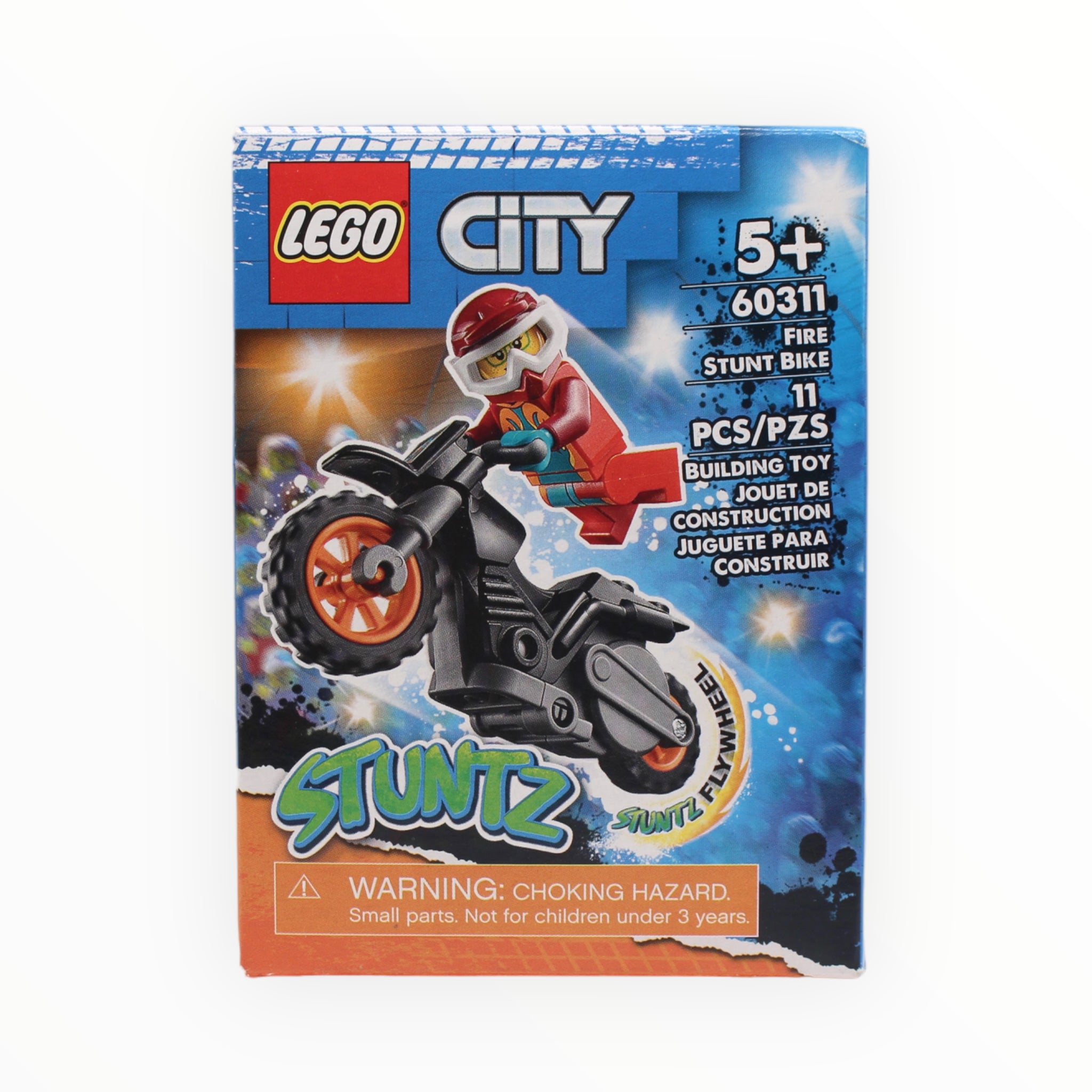 Certified Used Set 60311 Stuntz Fire Stunt Bike