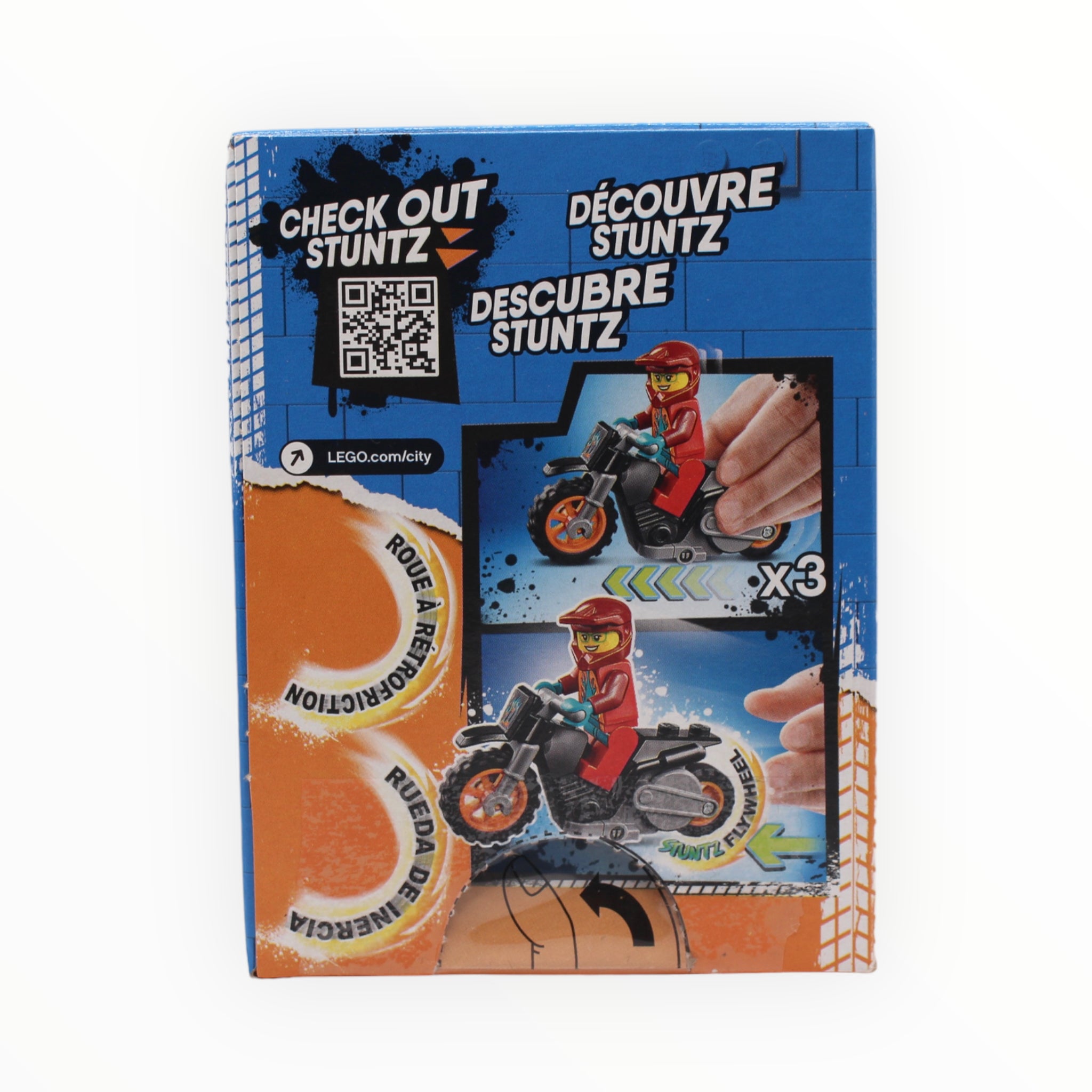 Certified Used Set 60311 Stuntz Fire Stunt Bike