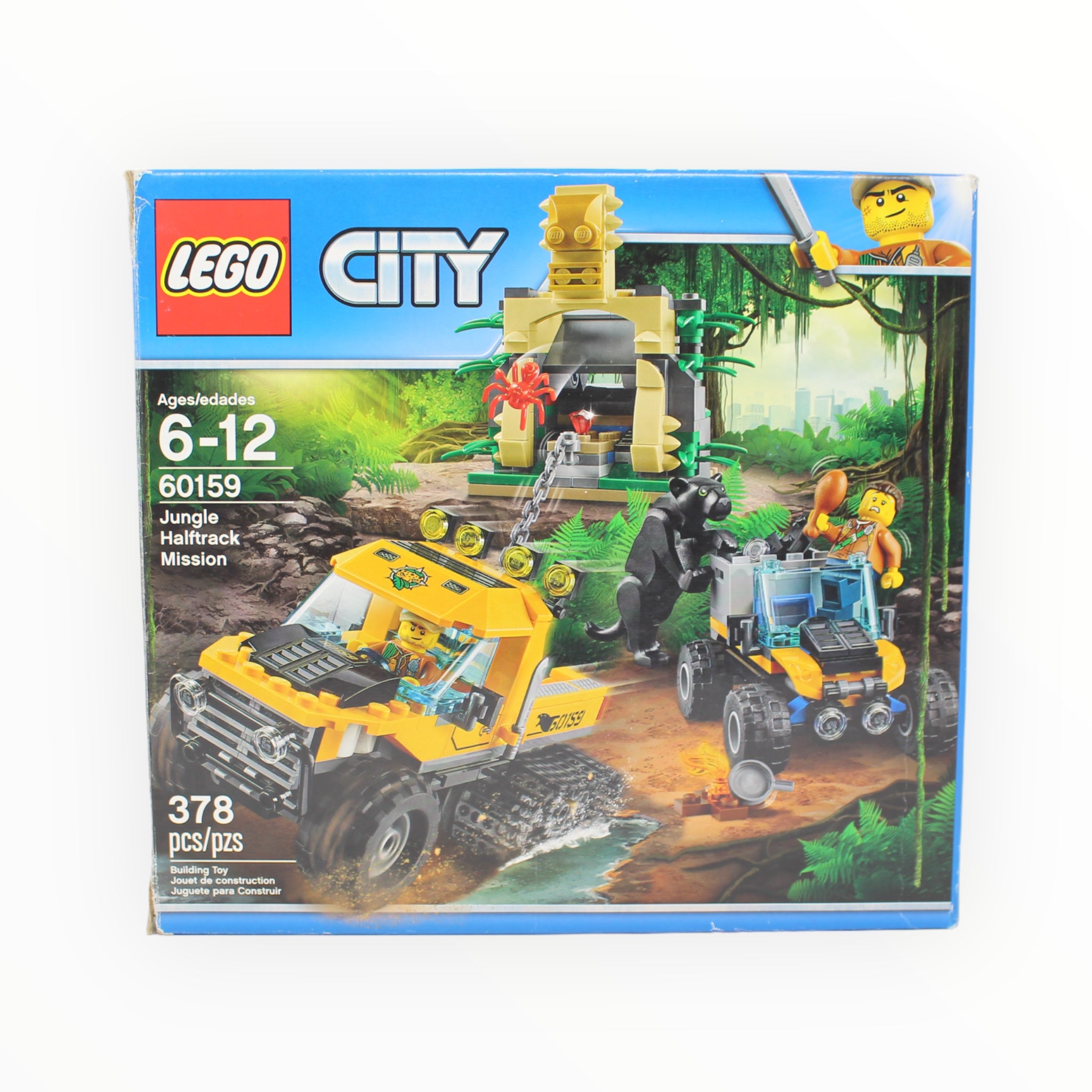 Certified Used Set 60159 City Jungle Halftrack Mission