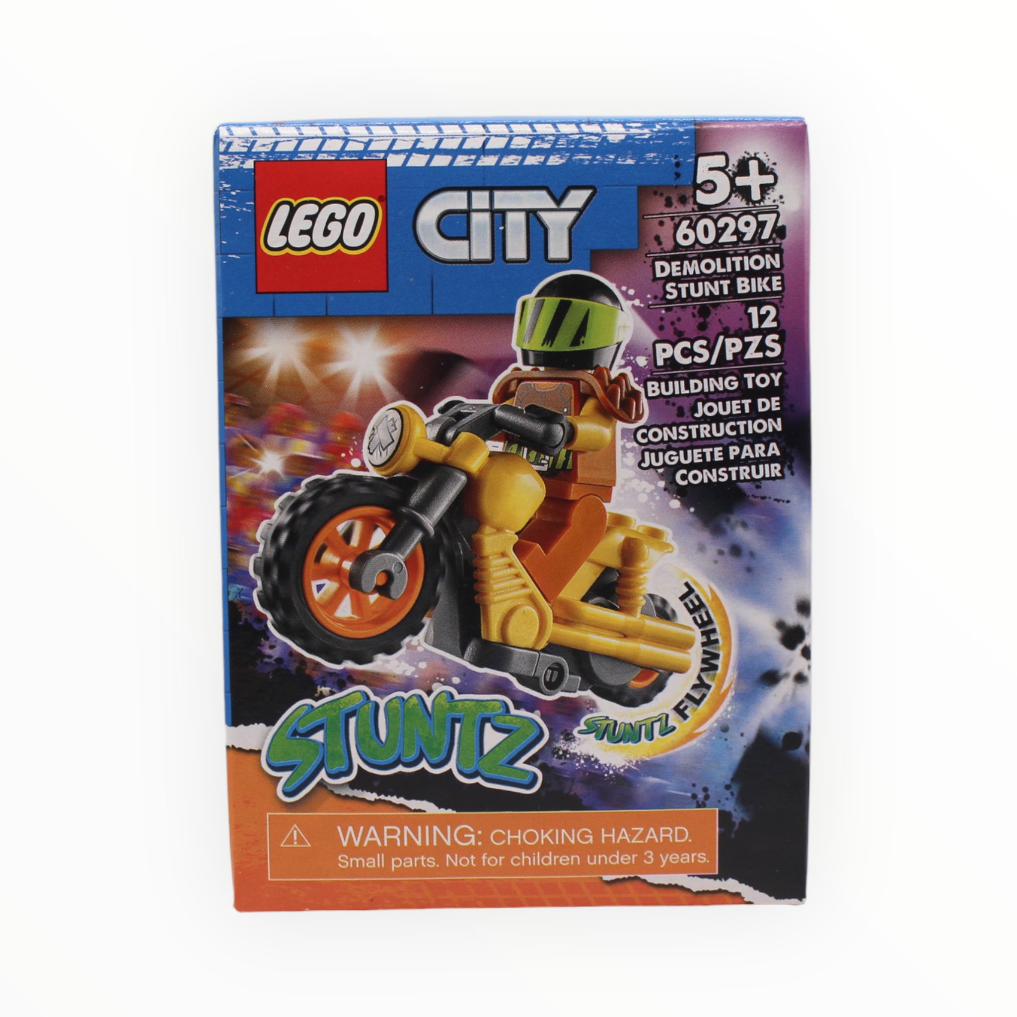 Certified Used Set 60297 Stuntz Demolition Stunt Bike