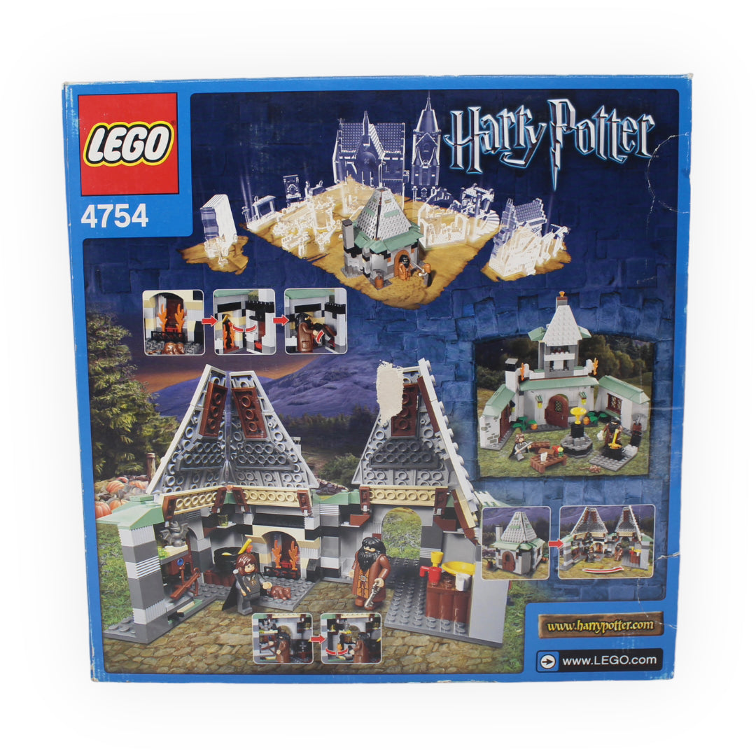 Certified Used Set 4754 Harry Potter Hagrid’s Hut (2nd Edition, 2004)