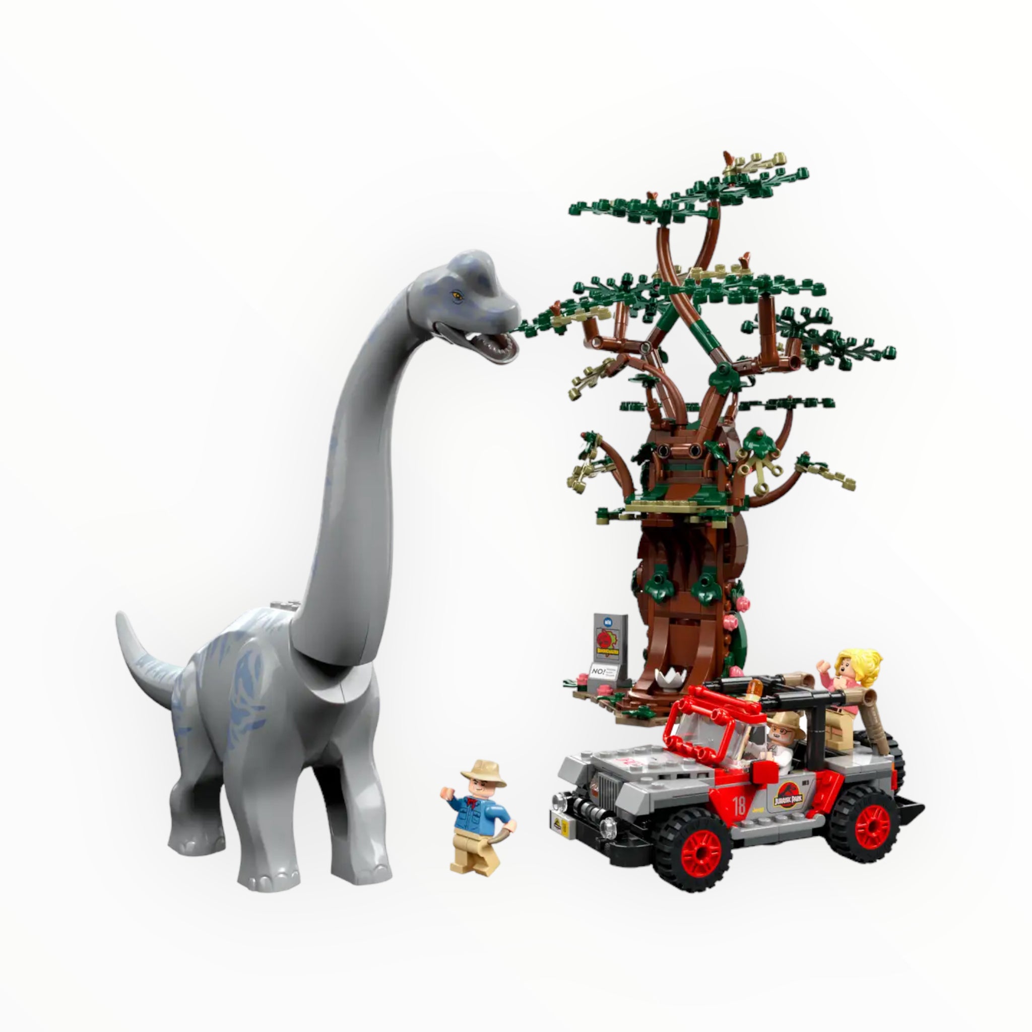 Retired Set 76960 Jurassic Park Brachiosaurus Discovery