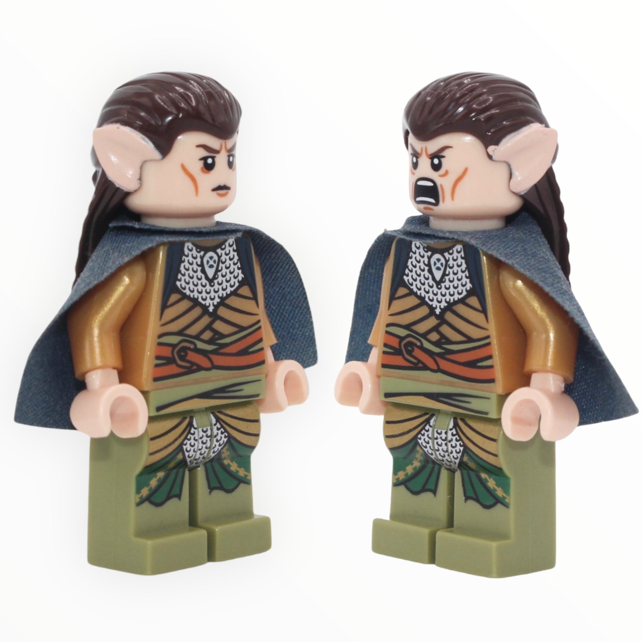 Elrond (The Hobbit, dark blue short cape, 2012)